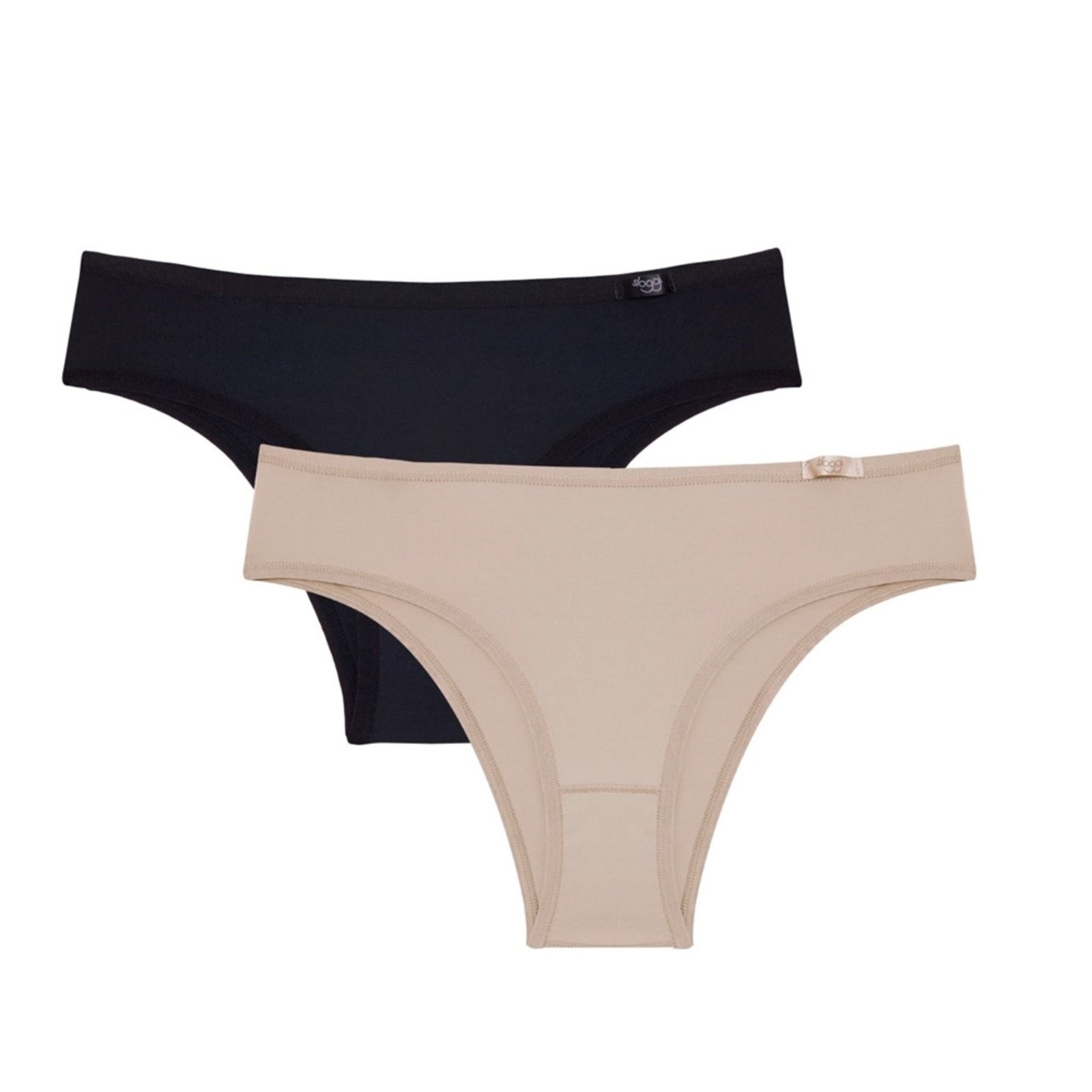 Kit com 2 Calcinhas Biquíni Mini Sloggi 24549 Preto