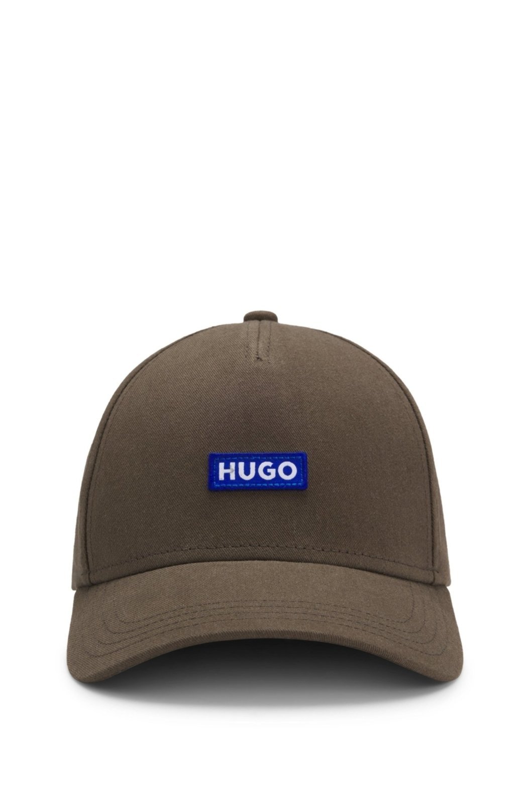 Boné De Algodão Com Emblema De Logo
