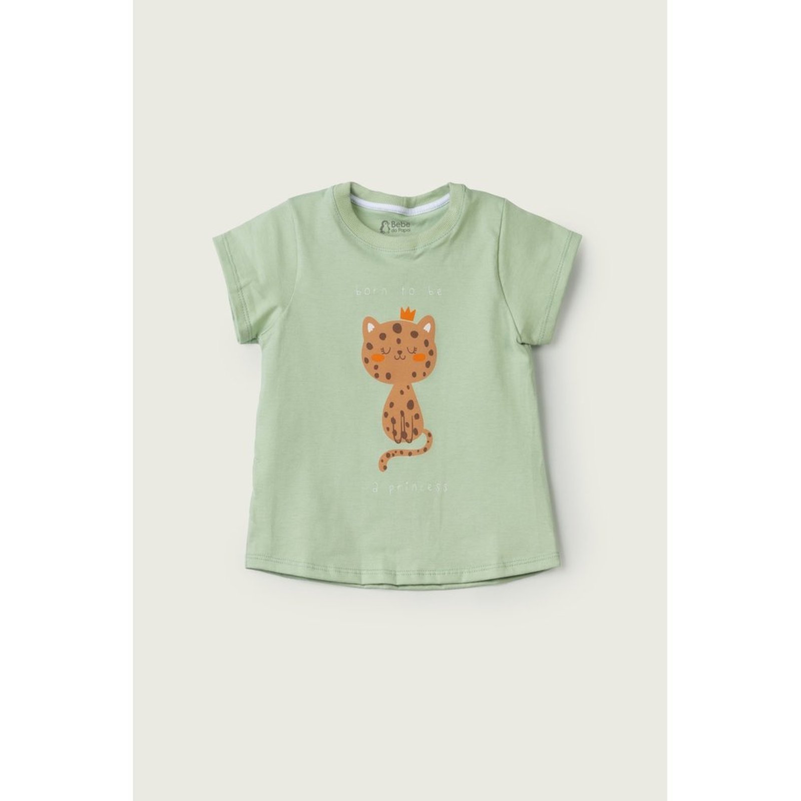 Infantil - Camiseta do Papai Verde Onça