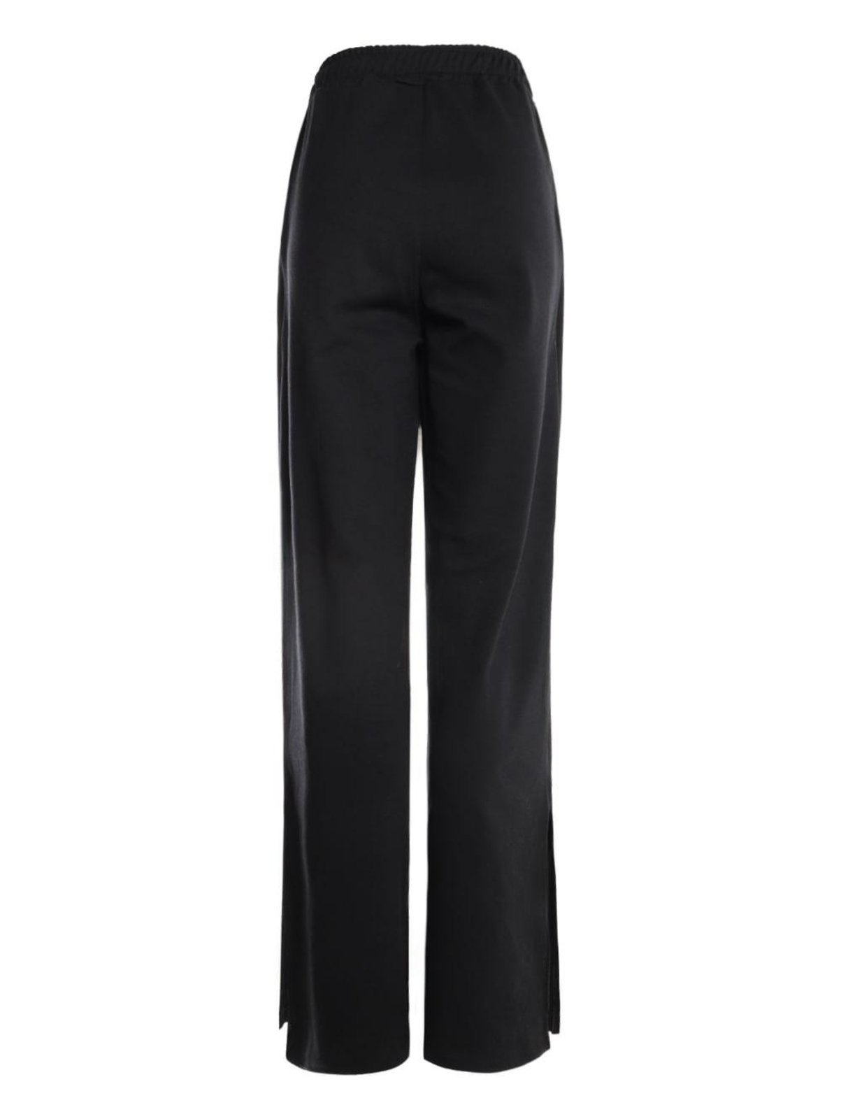 Vista 3 Calça Ponto Roma Com Fenda Feminina Bright Girl'S preto Bright Girl'S preto