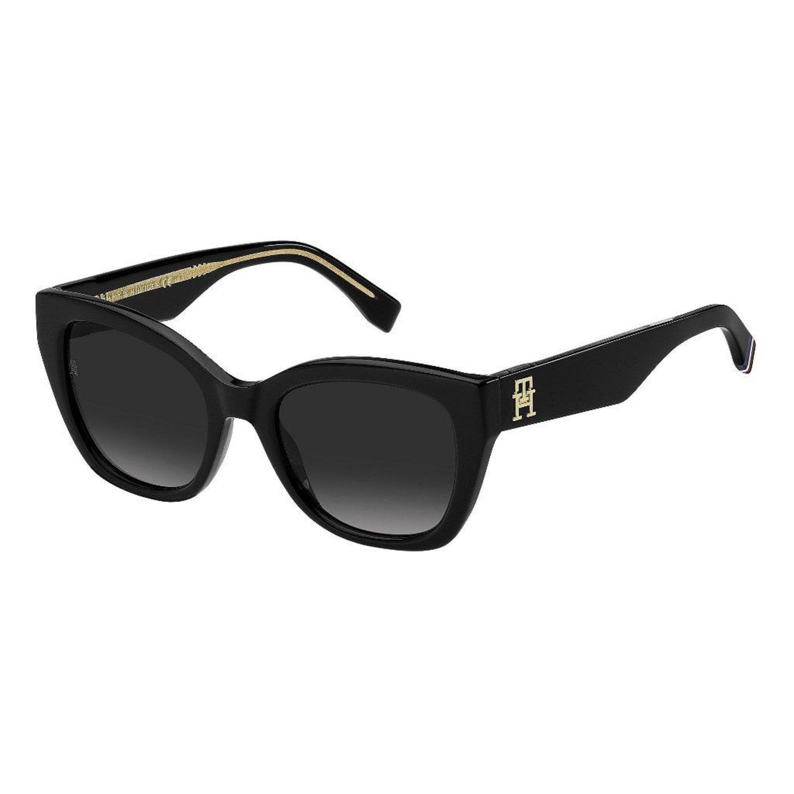 Óculos de Sol Tommy Hilfiger 1980 Preto Lente Degrade