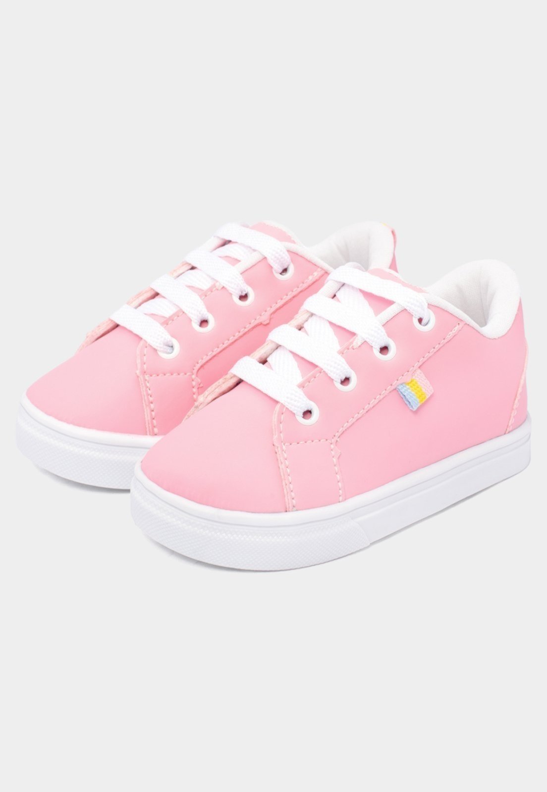 Infantil – Tênis Casual Funfy EcoFriendly 3056A Menina Rosa