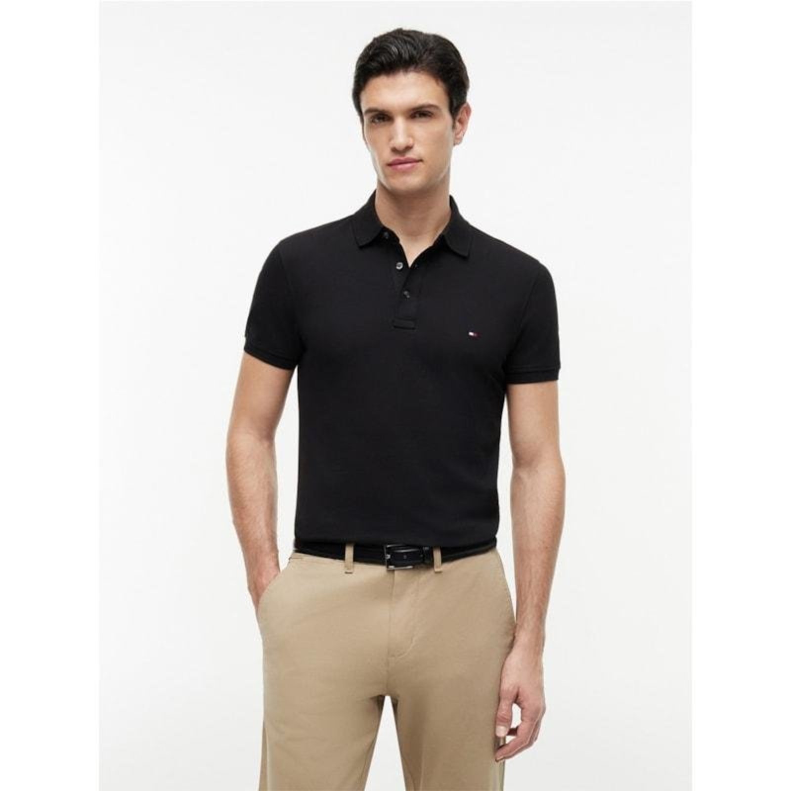 Polo 1985 Slim Fit Preto