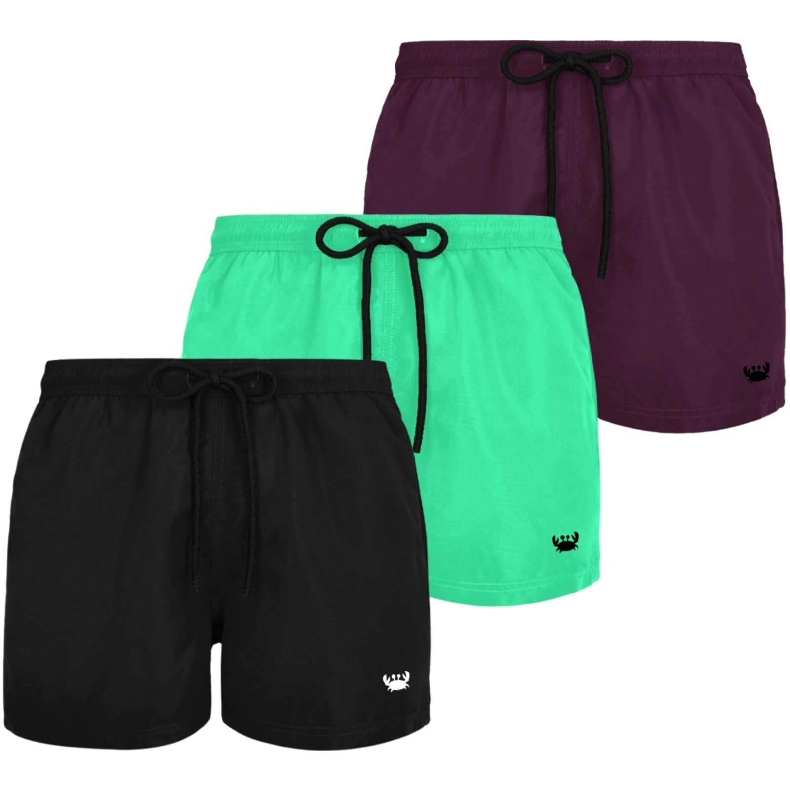 Kit 3 Short Bermuda Masculina Plus Size Moda Praia Calor Verão G1 G2 G3 Estampado