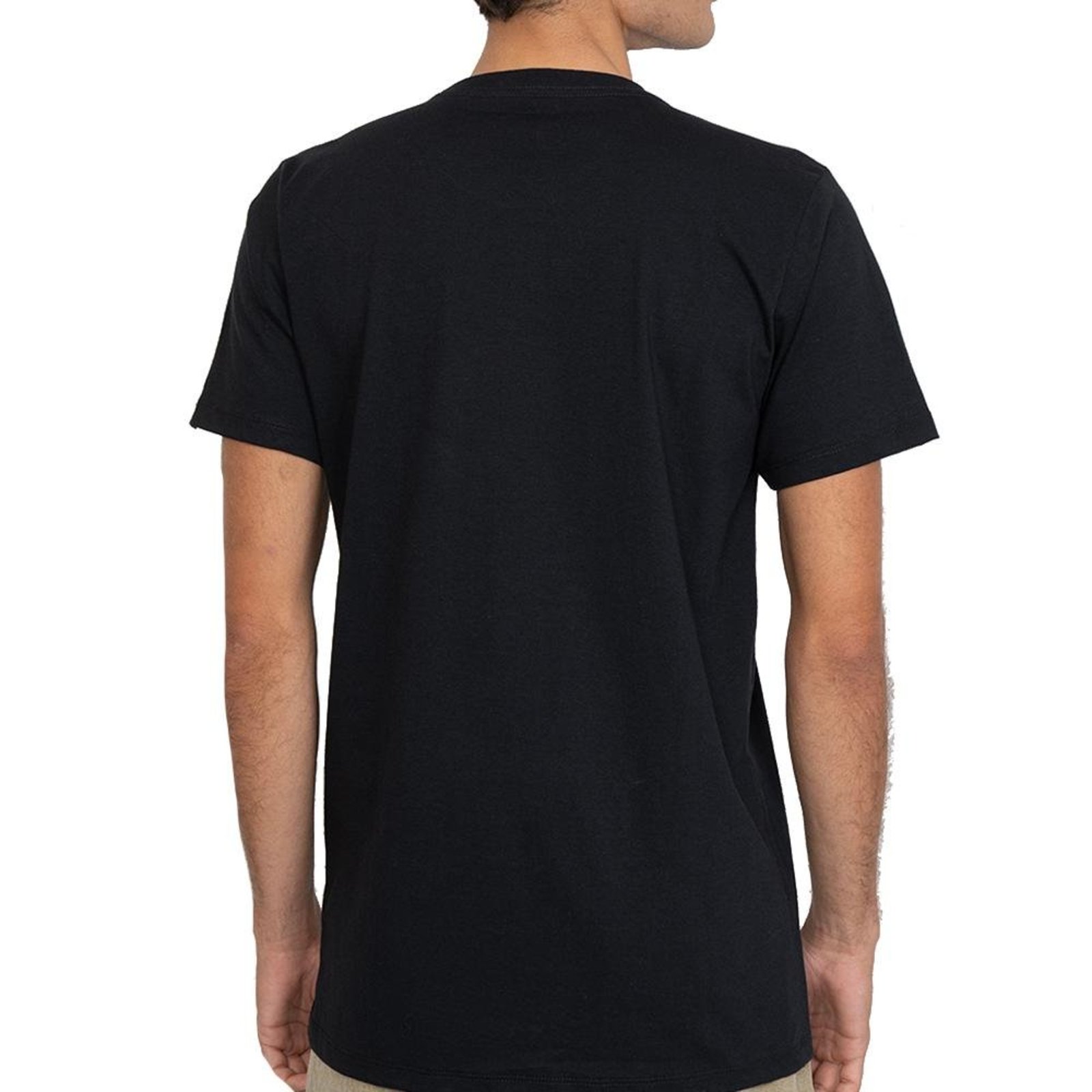 Camiseta Quiksilver Small Logo SM27 Masculina Preto