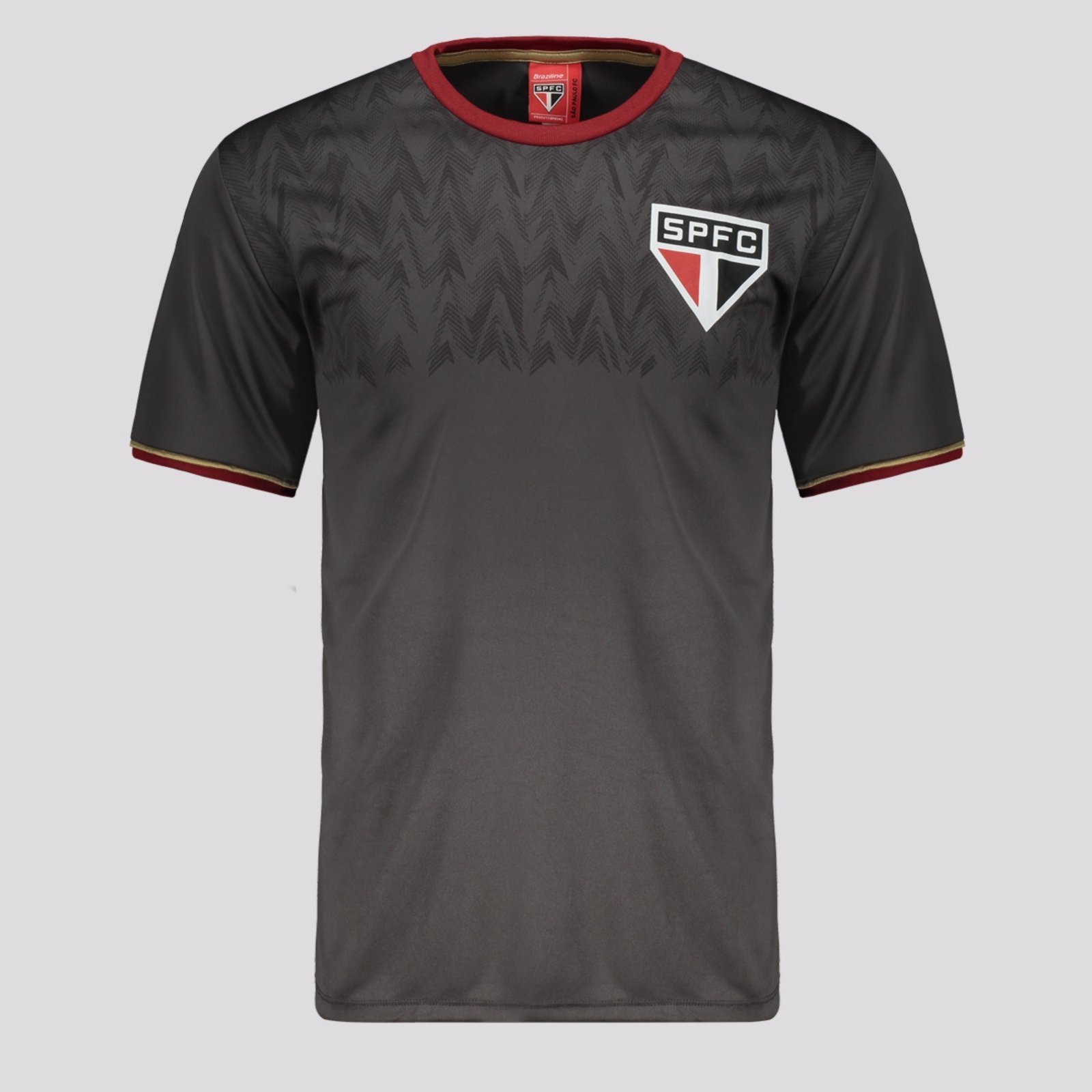 Camisa São Paulo Mistura Cinza Escuro
