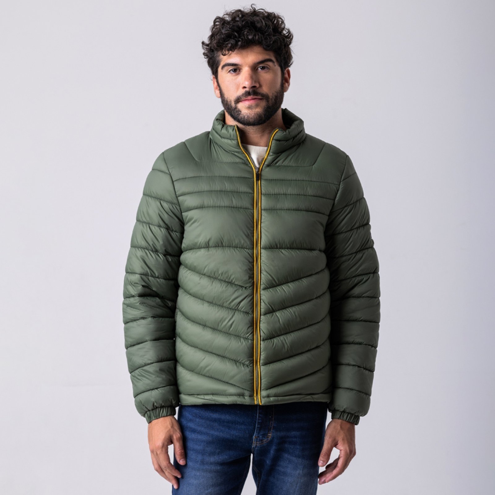 Jaqueta Masculina Rock e Soda Verde Militar