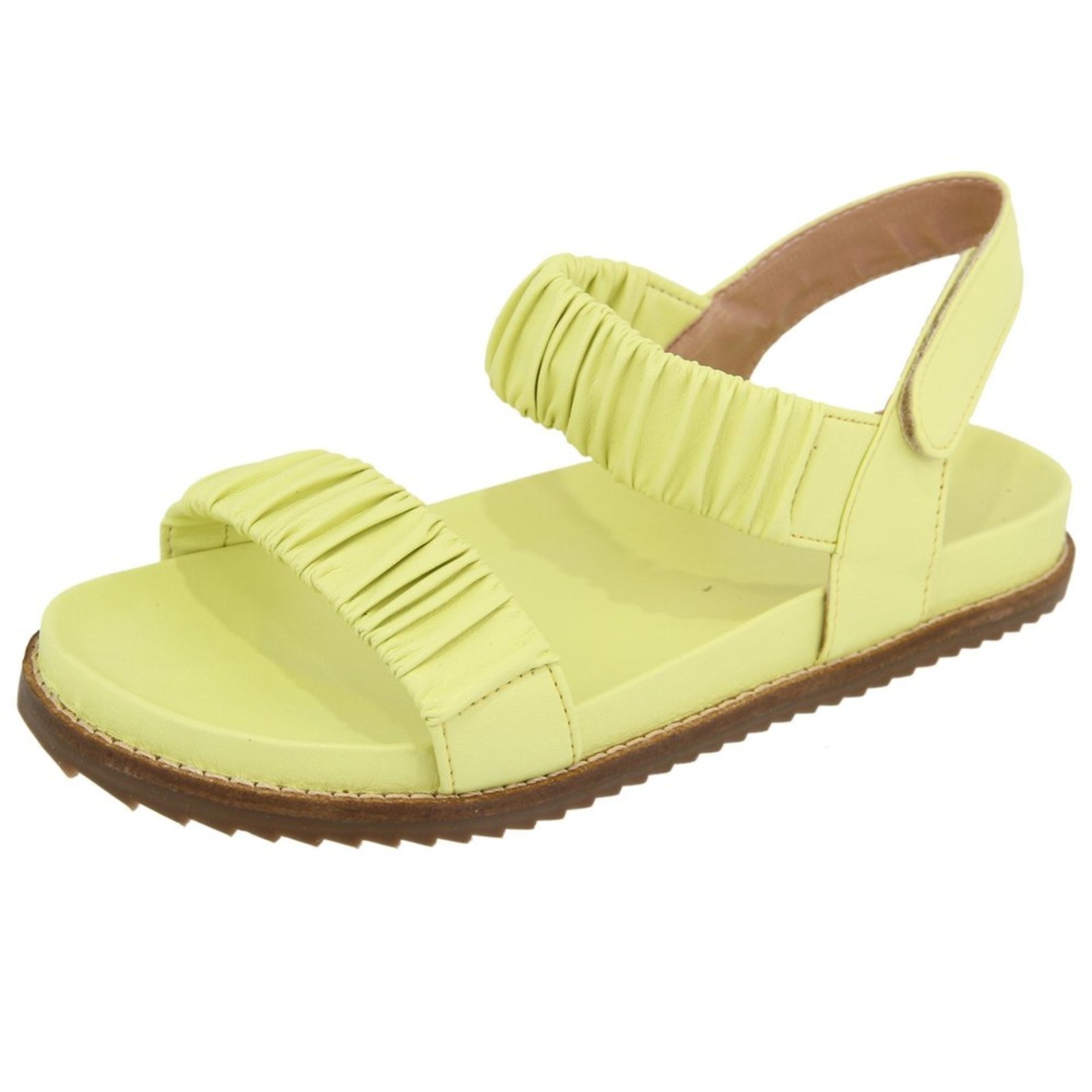 Papete Rasteira Sandalia Flat Lemon Kuento Shoes