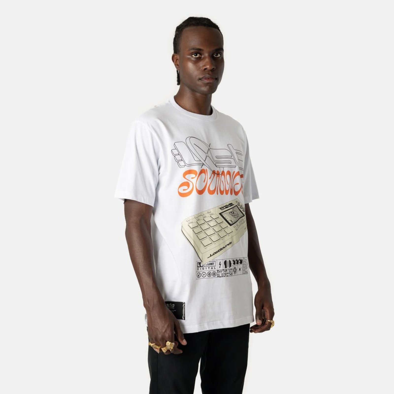 Tshirt Lost Lost Branco