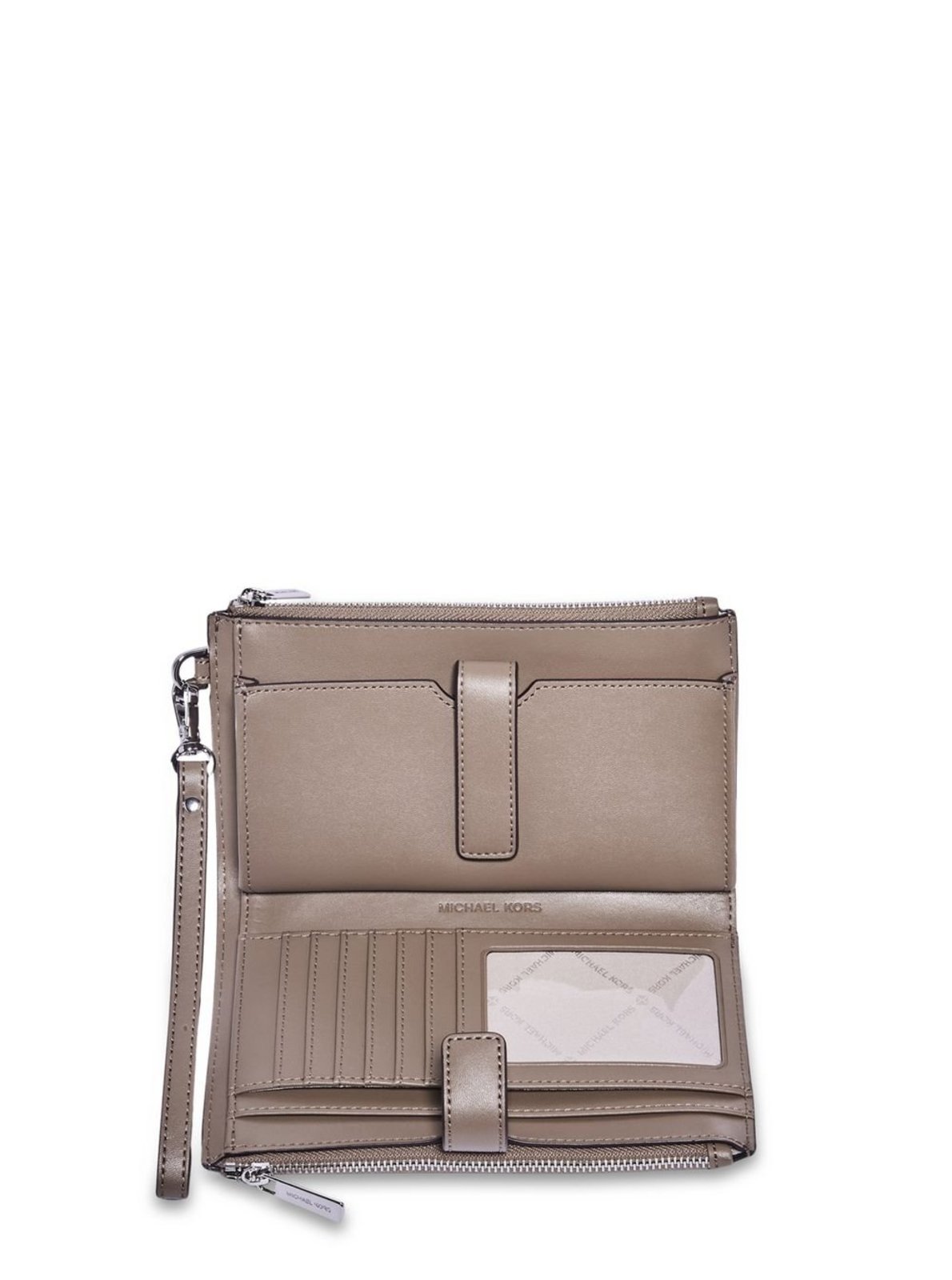 Vista 3 Carteira Jet Set Logo Grande 35R4stvw3b239 Michael Kors nude Michael Kors nude