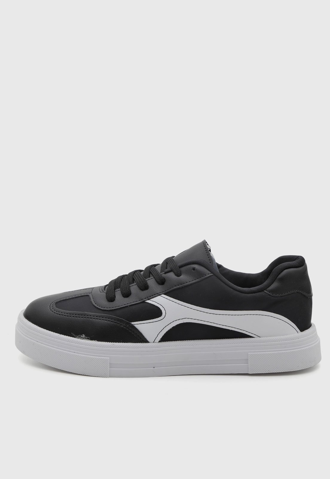 Tênis Feminino Beira Rio Bicolor Preto