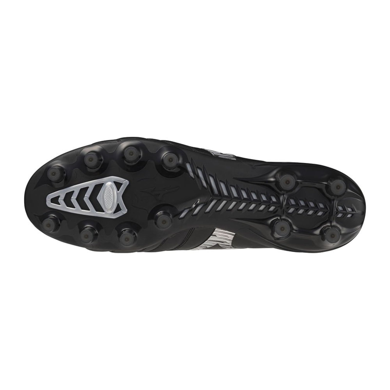 Vista 3 Chuteira de Campo Masculina Mizuno Morelia Neo IV Japan preto Mizuno preto