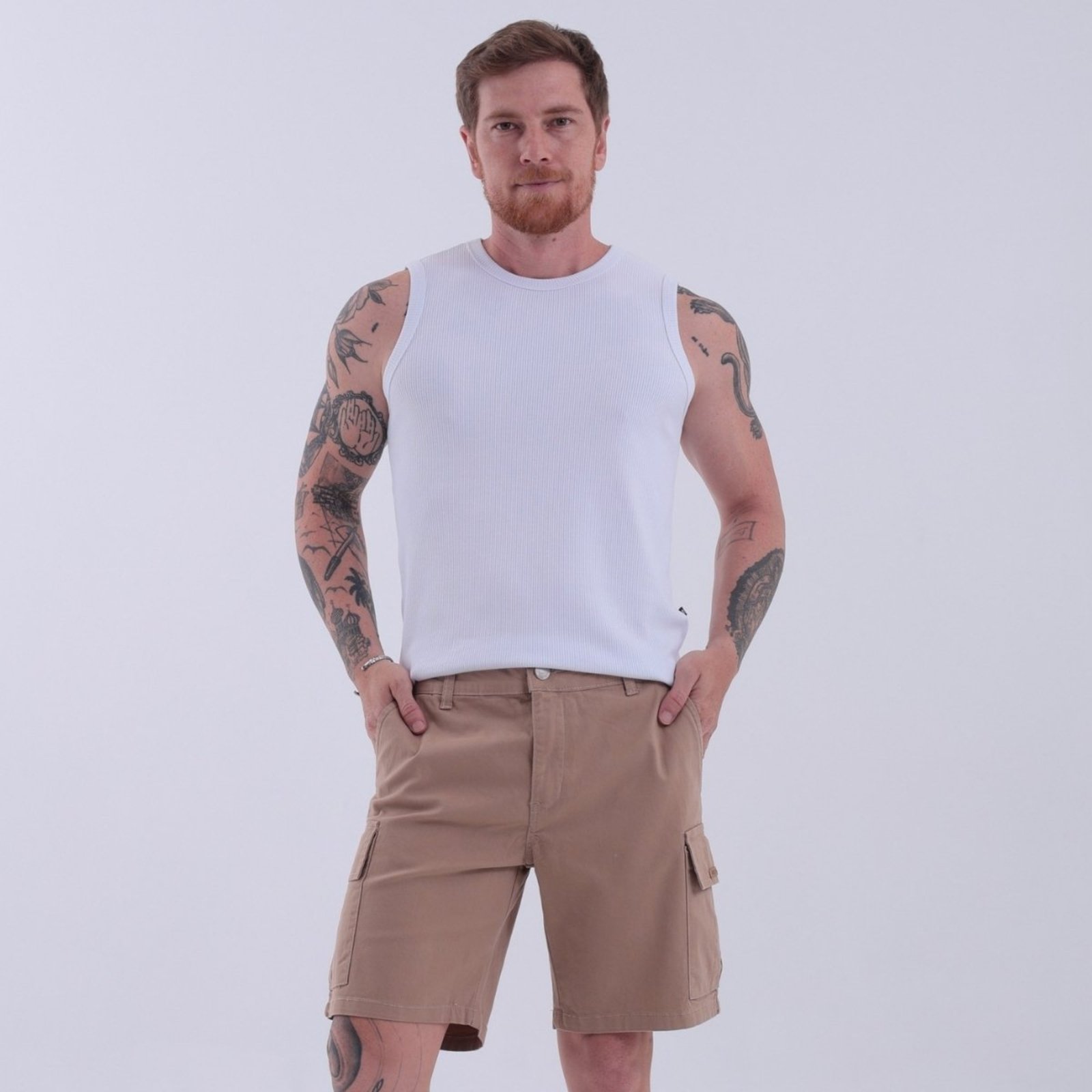 Camiseta Regata Bordada Masculino Revanche Barbados