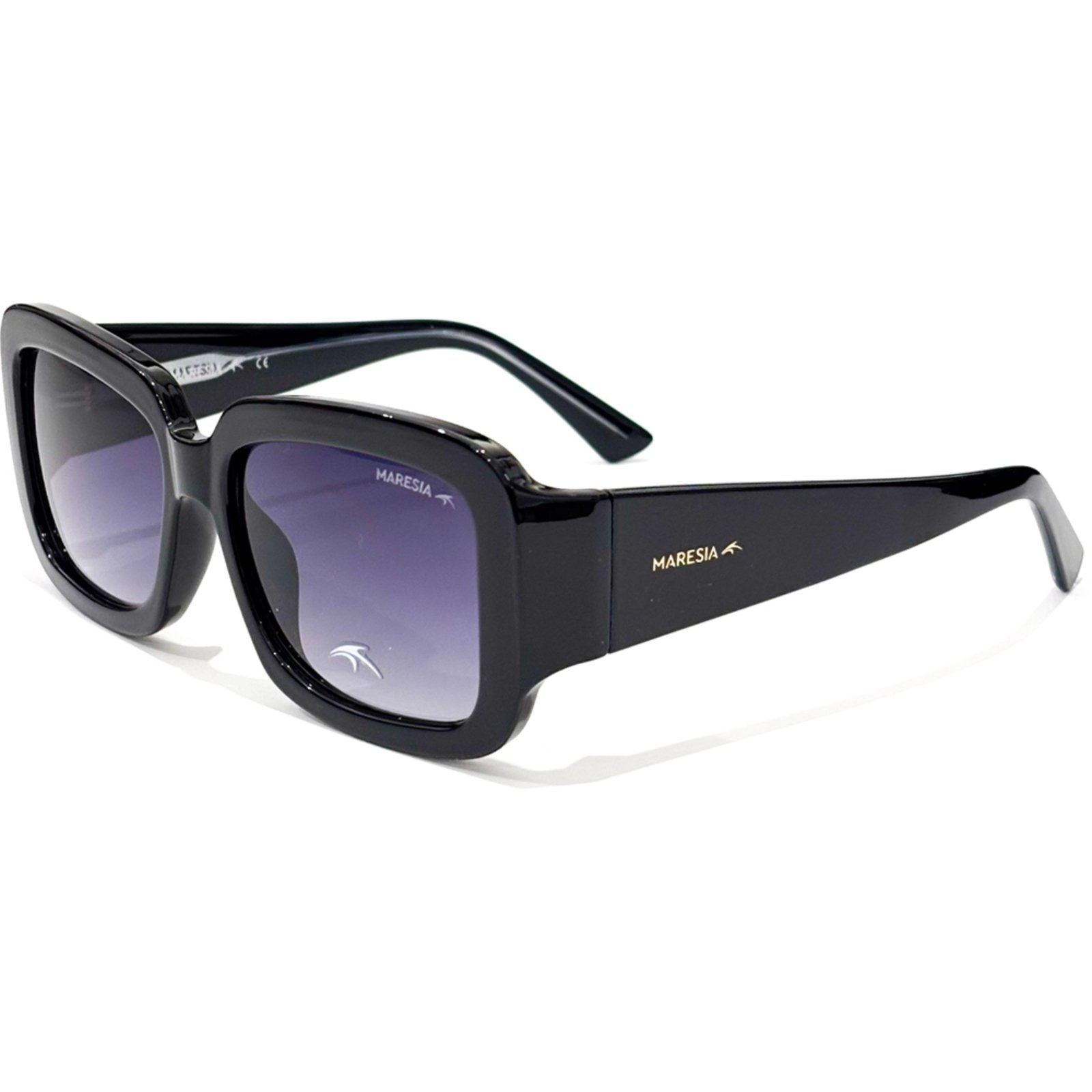 Vista 2 Óculos de Sol Maresia MRS002 C100 Feminino preto preto