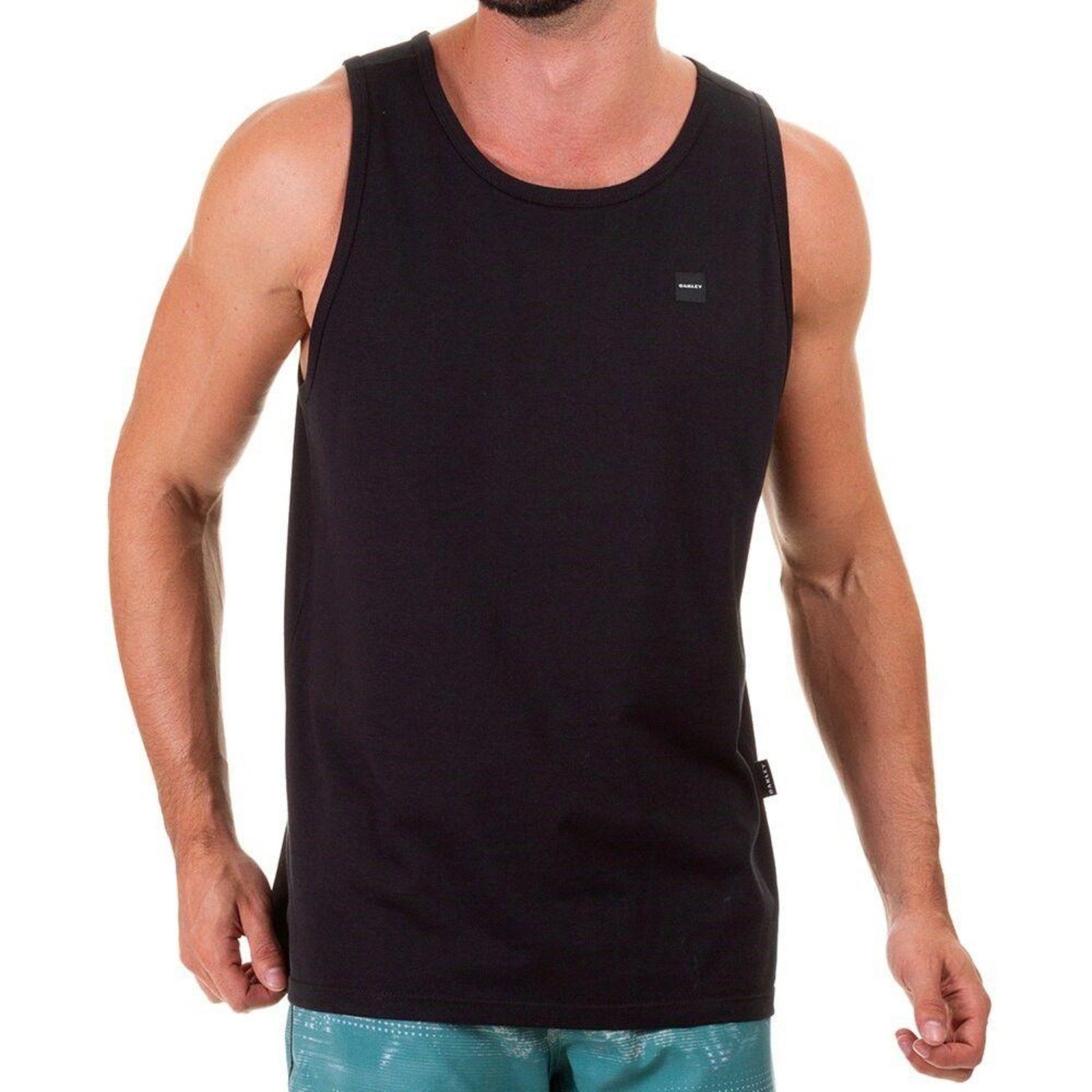 Regata Oakley Patch 2.0 Tank Masculina Preto