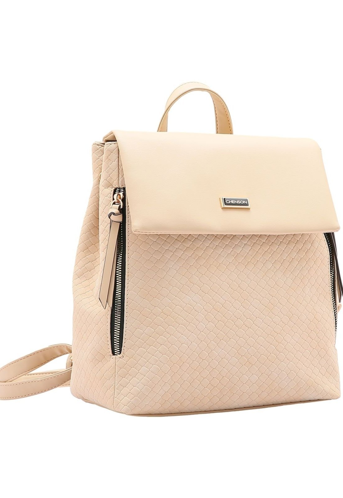 Mochila Feminina Chenson Hobo Chic Bege