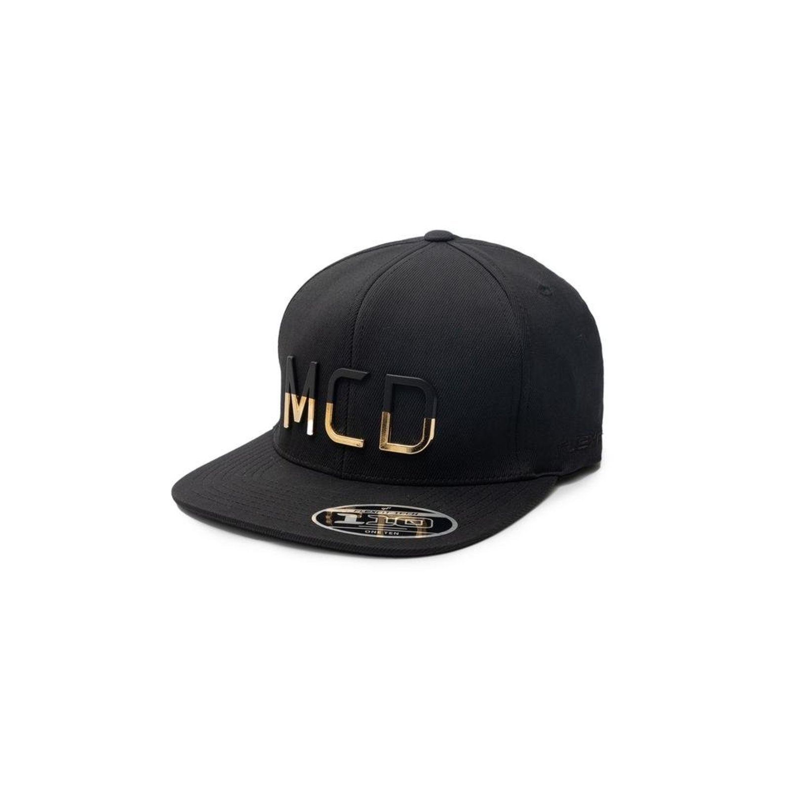Blk&Gld Fitão 1.10 Aba Reta Flexfit Preto