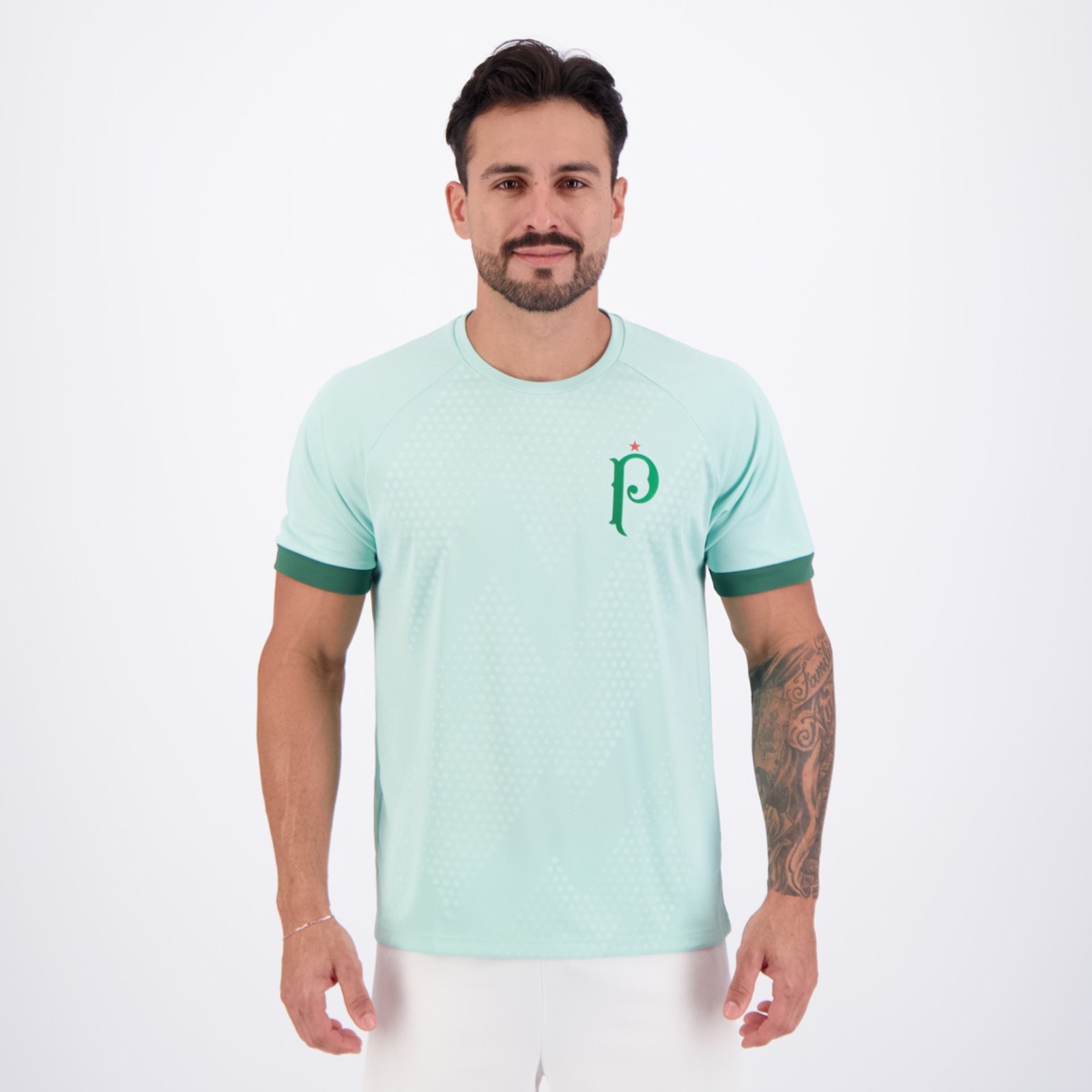 Camisa Palmeiras Dots Verde Clara