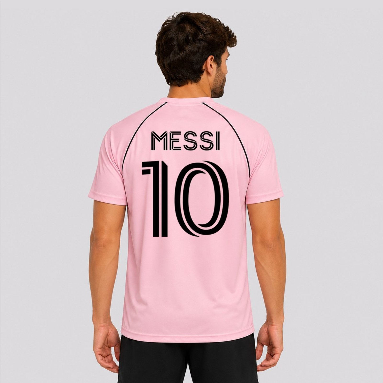 Camisa Inter Miami Dry III Rosa 10 Messi