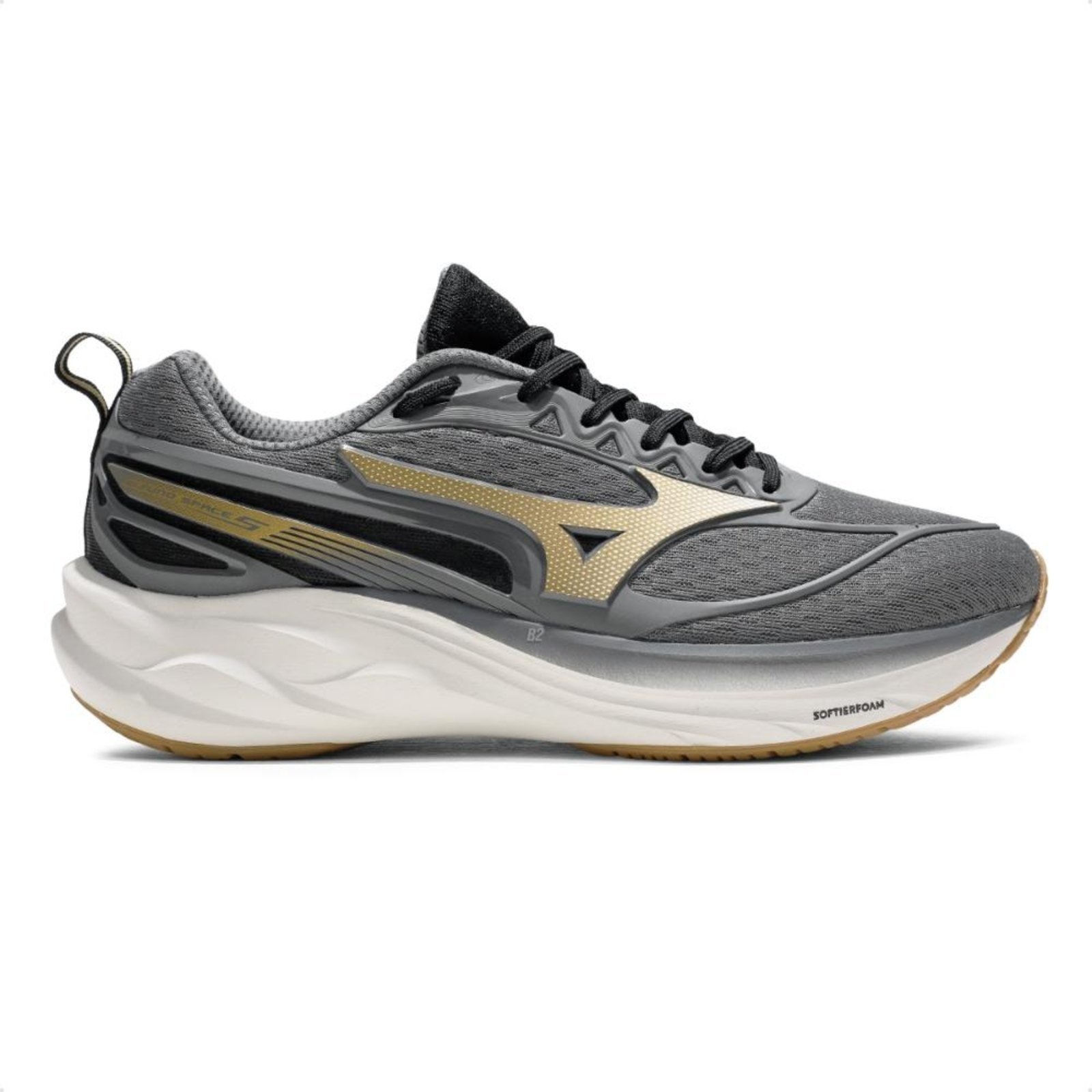 Tênis Mizuno Space 5 Masculino Cinza