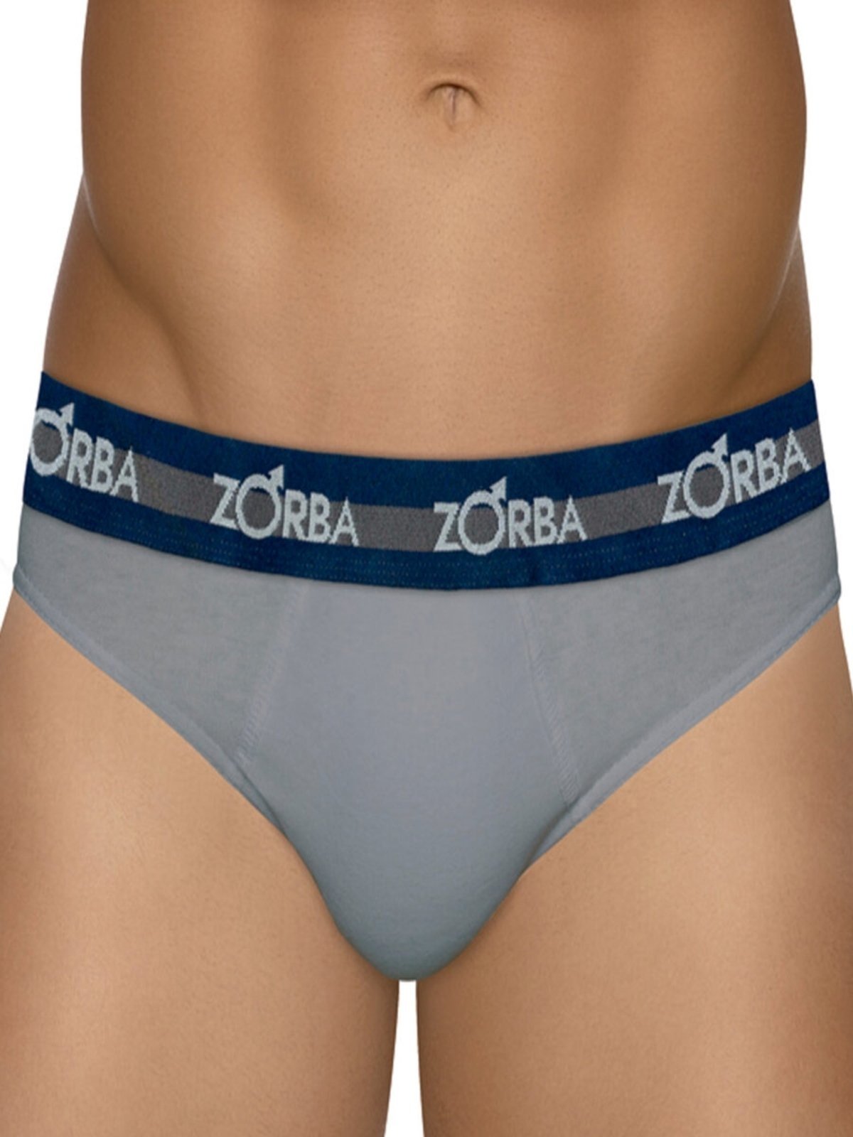 Cueca Slip Zorba 0764 Cinza