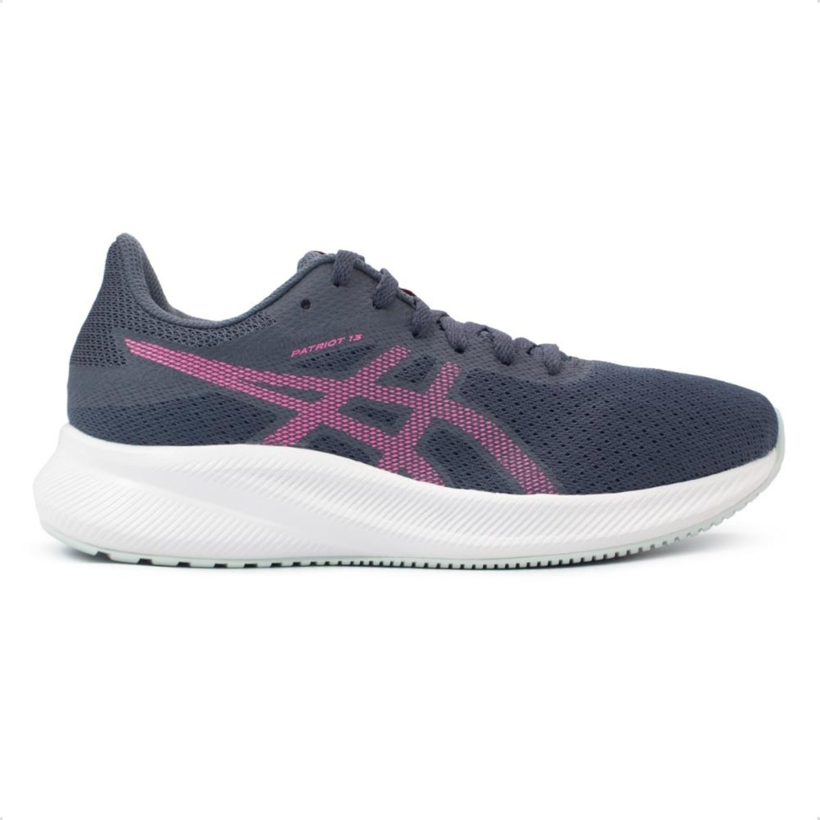 Tênis Asics Feminino Patriot 13 Corrida Azul