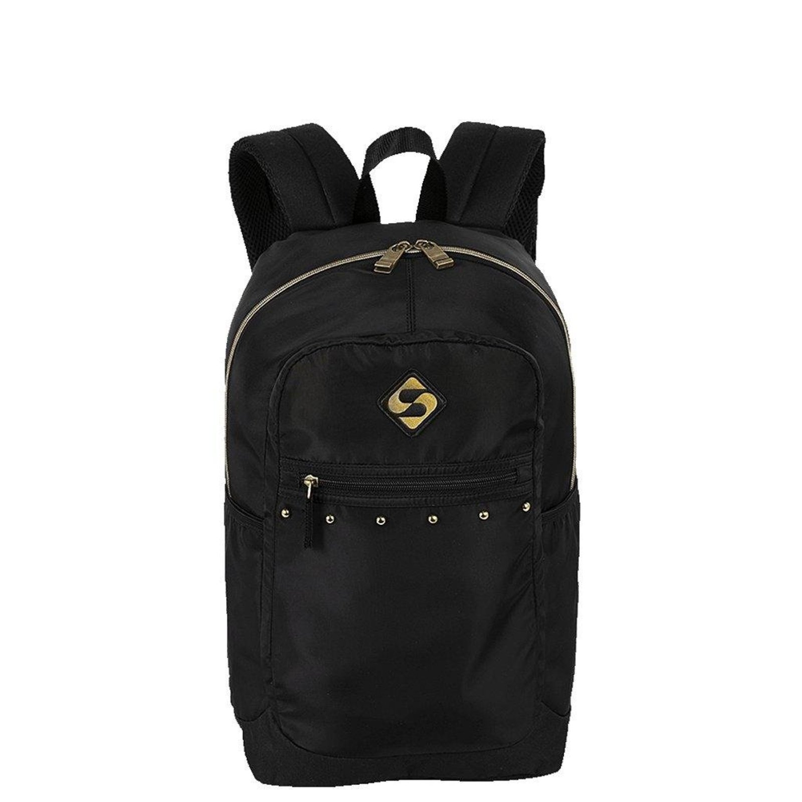 Infantil - Mochila Sestini Magic 2 Nailon Neogold Preto Unissex