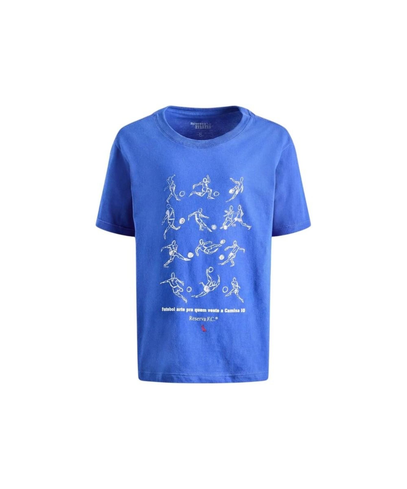 Infantil - Camiseta Mini Estampa Futebol Arte Reserva Mini