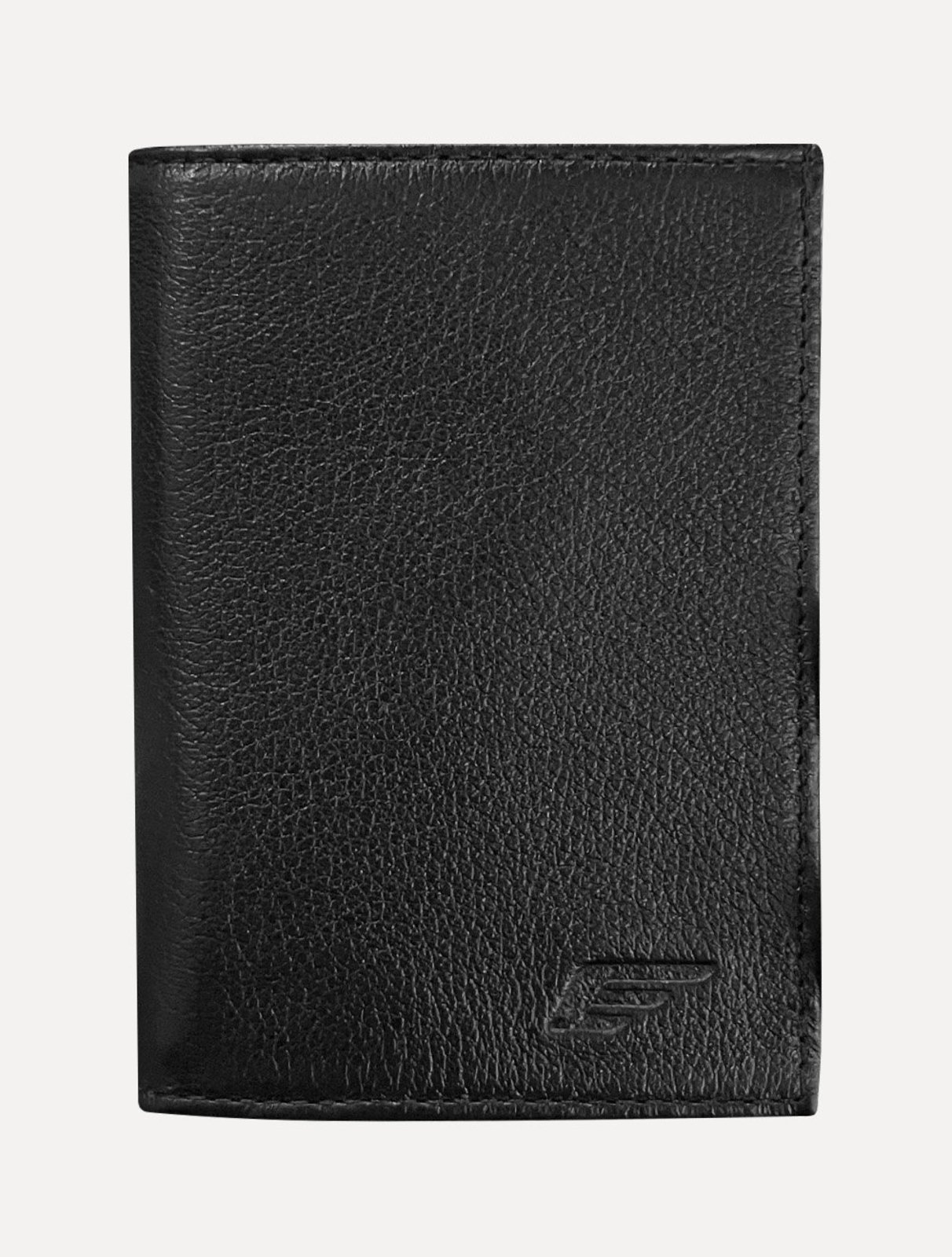 Carteira Ellus Masculina Porta-Cartão Couro Ellord Preta
