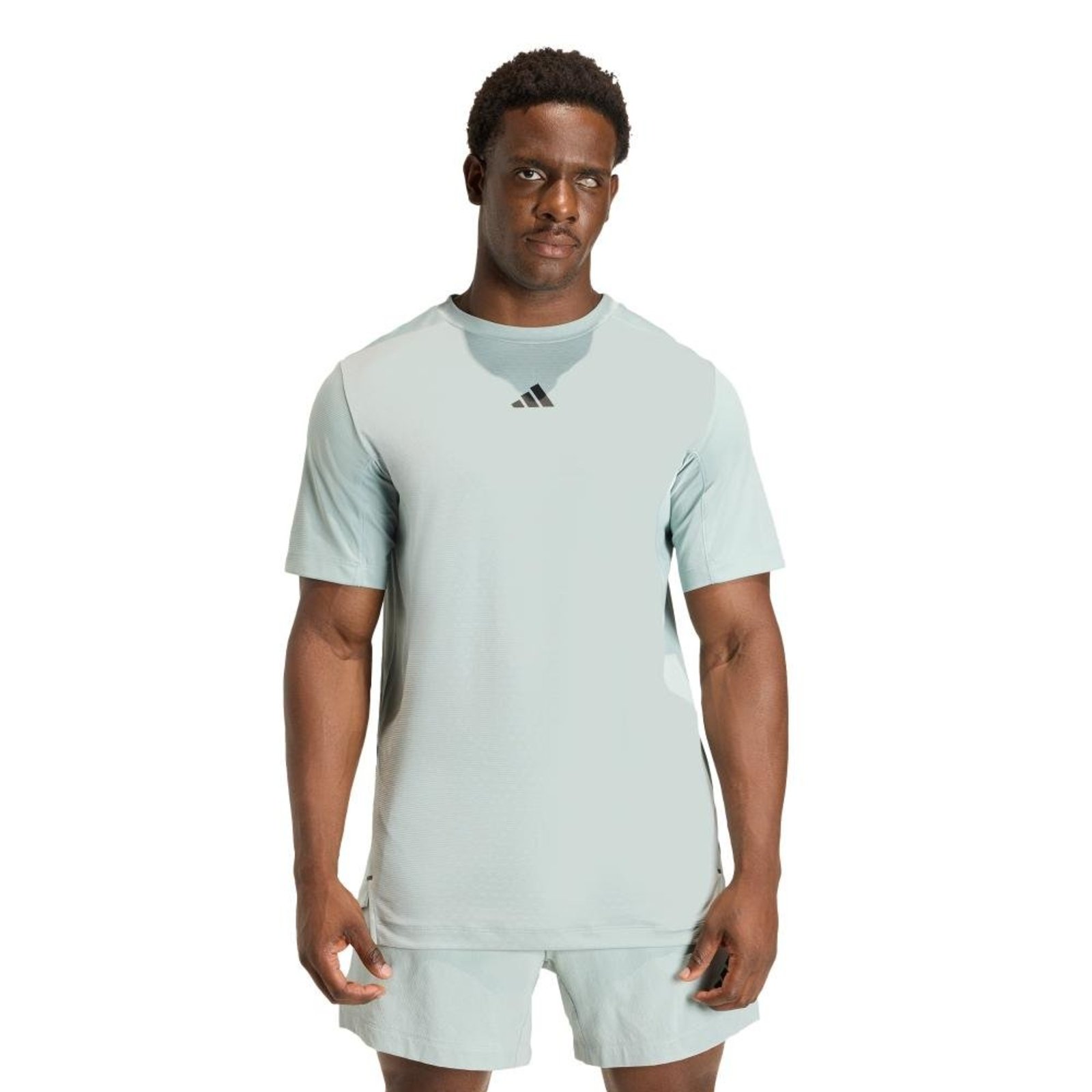 CAMISETA D4T PrimeLift 3 STRIPES T-SHIRT adidas Performance Verde