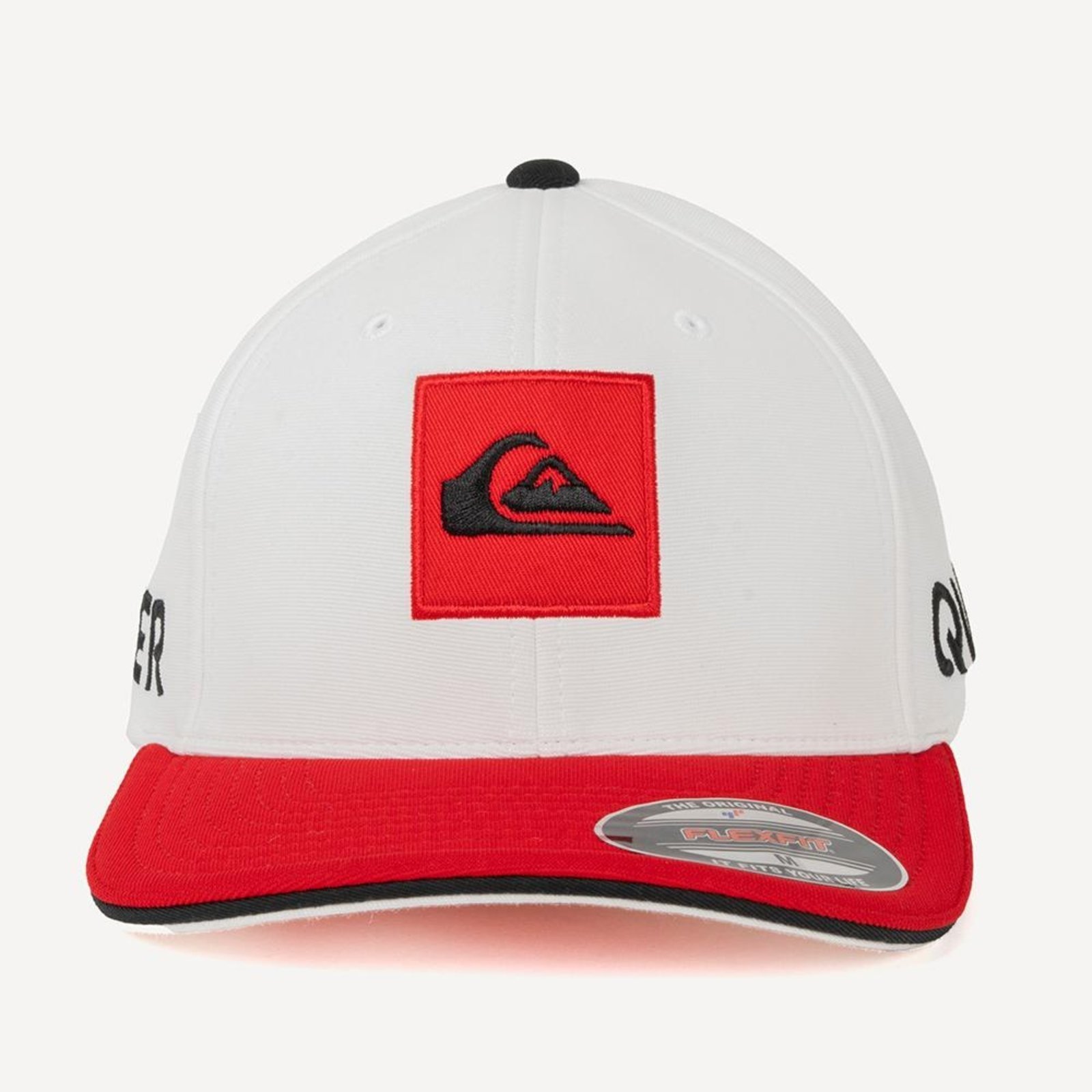 Boné Quiksilver Aba Curva Emb Hard Hitter WT26 Branco