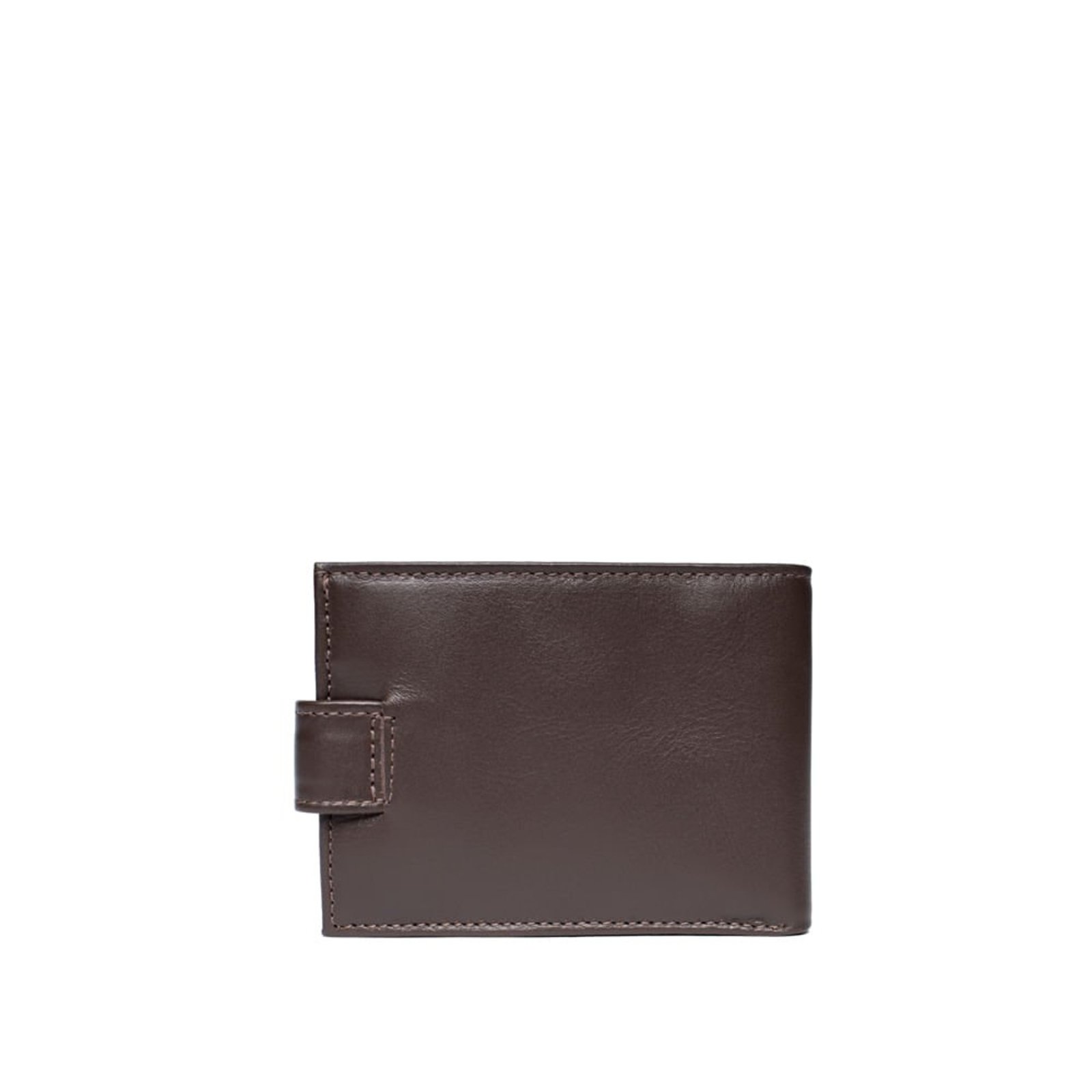 Vista 3 Carteira Masculina Fasolo H016035101 Couro Slim café Fasolo café