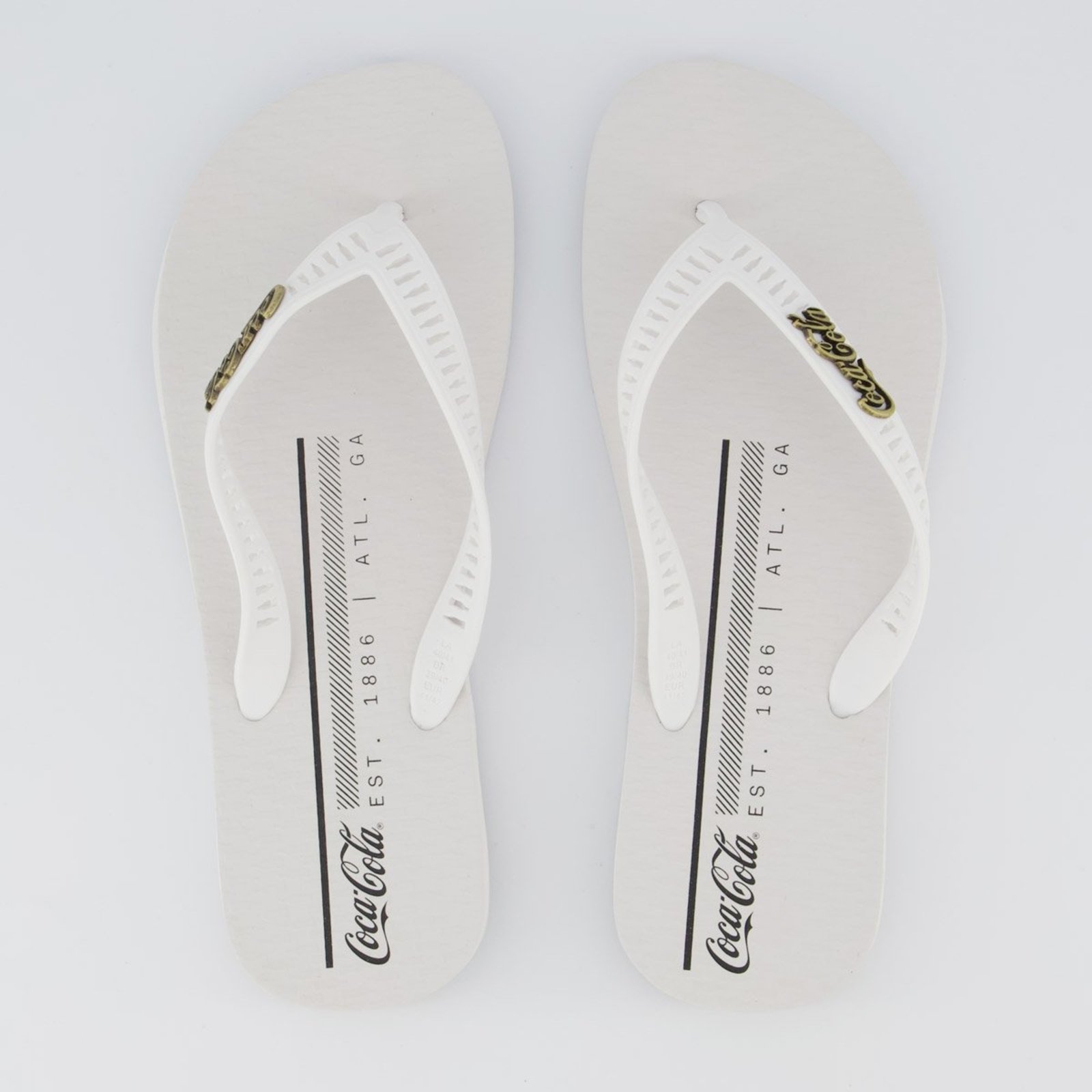 Chinelo Coca Cola Asotin Branco