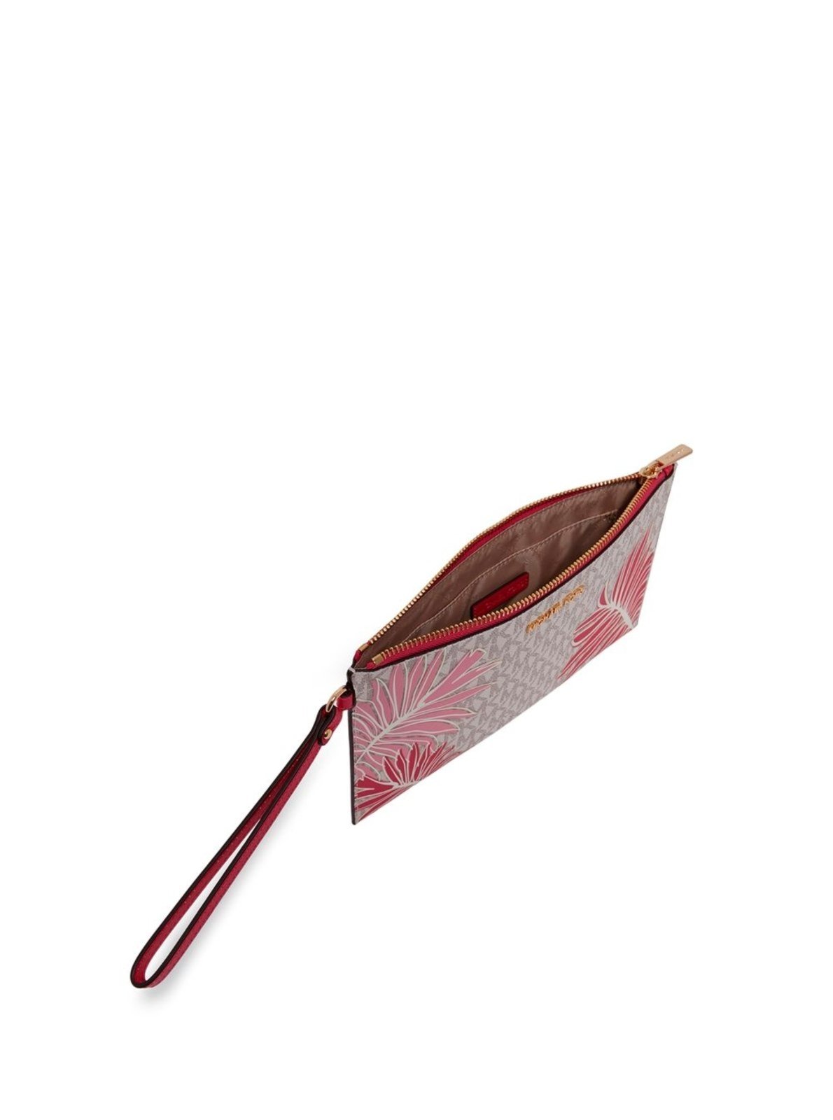 Vista 3 Carteira Jet Set Logo Grande 35S4gtvw9b929 Michael Kors rosa