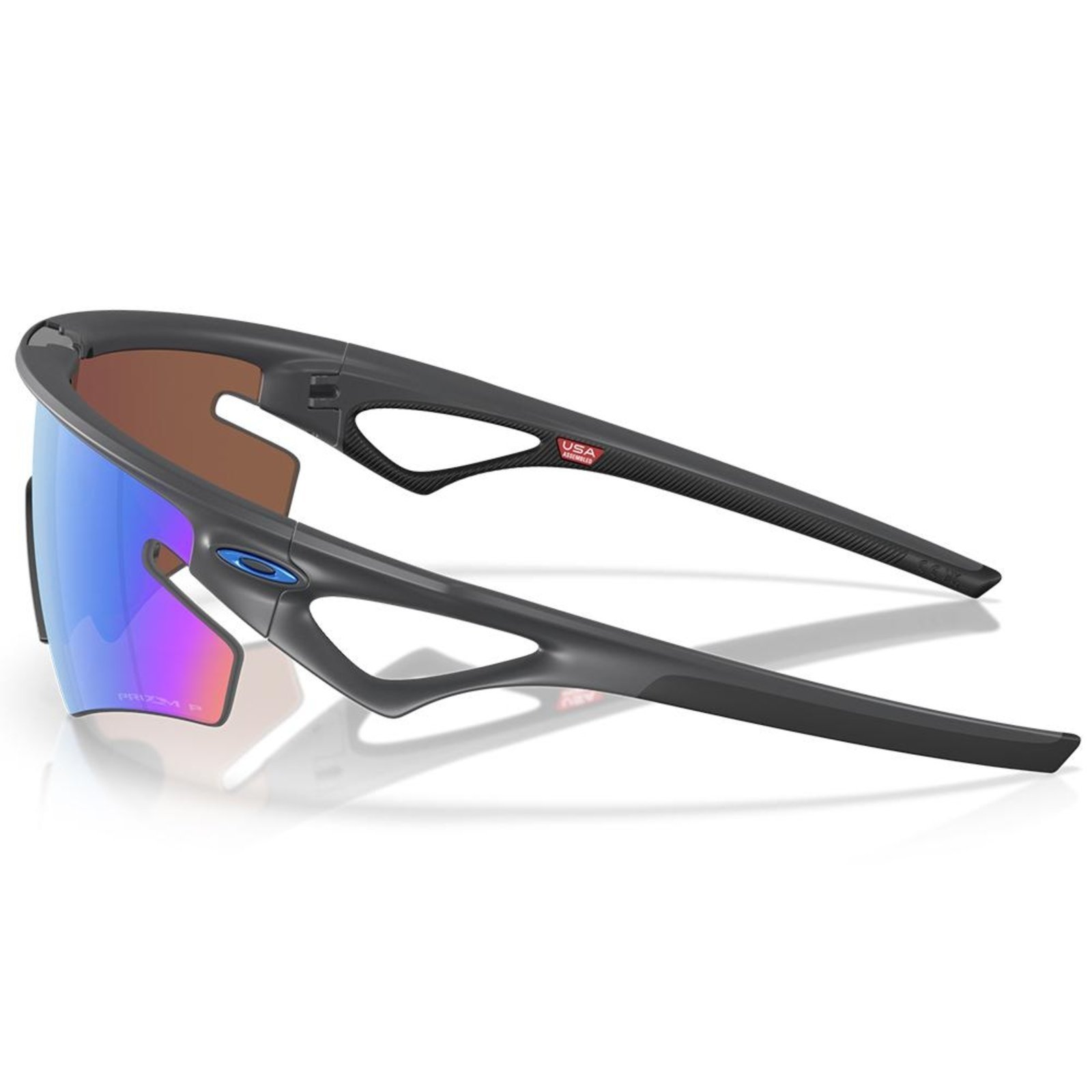 Vista 3 Óculos de Sol Oakley Sphaera Slash Matte Carbon 1136 preto carbon preto carbon