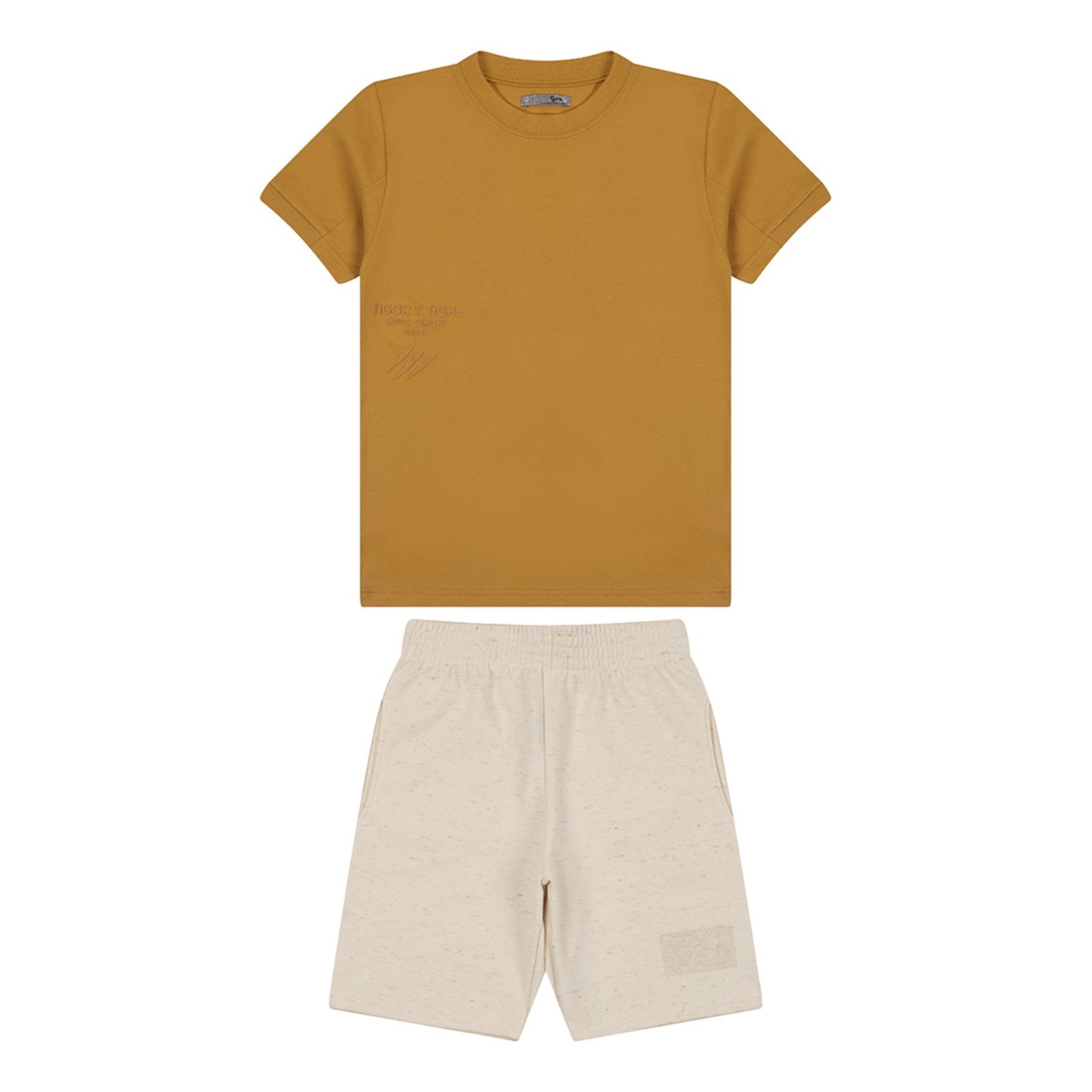 Infantil - Conjunto Curto Masculino Tigor T. Tigre