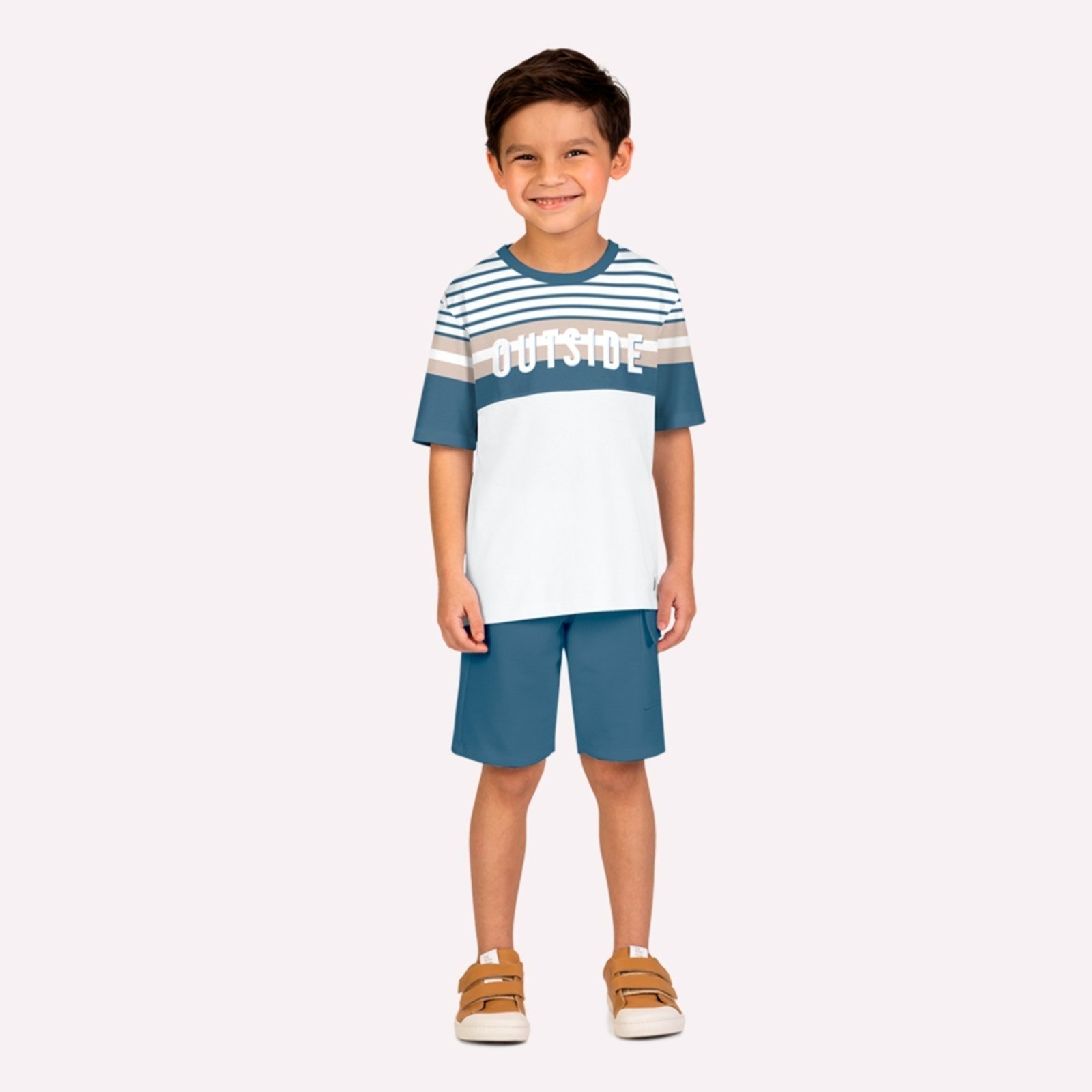 Infantil - Conjunto Menino Lettering Milon