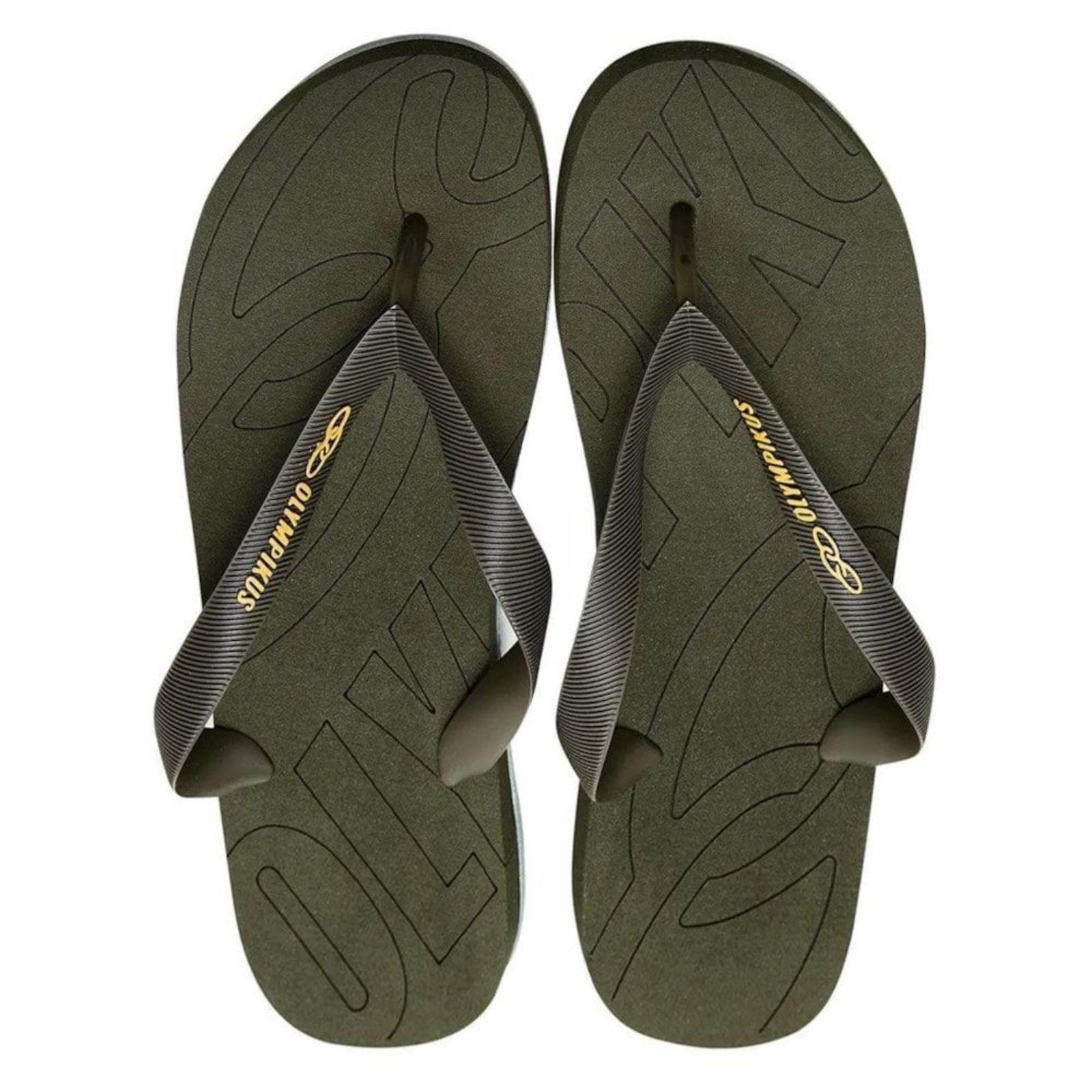 Chinelo Olympikus Livre Unissex - Verde - olympikus