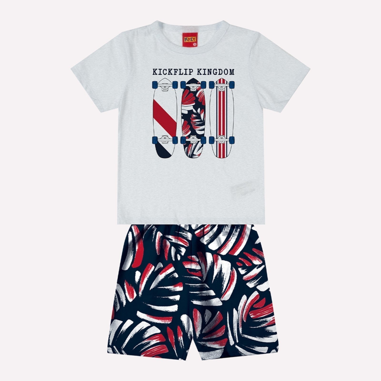 Infantil - Conjunto Menino Skate Kyly