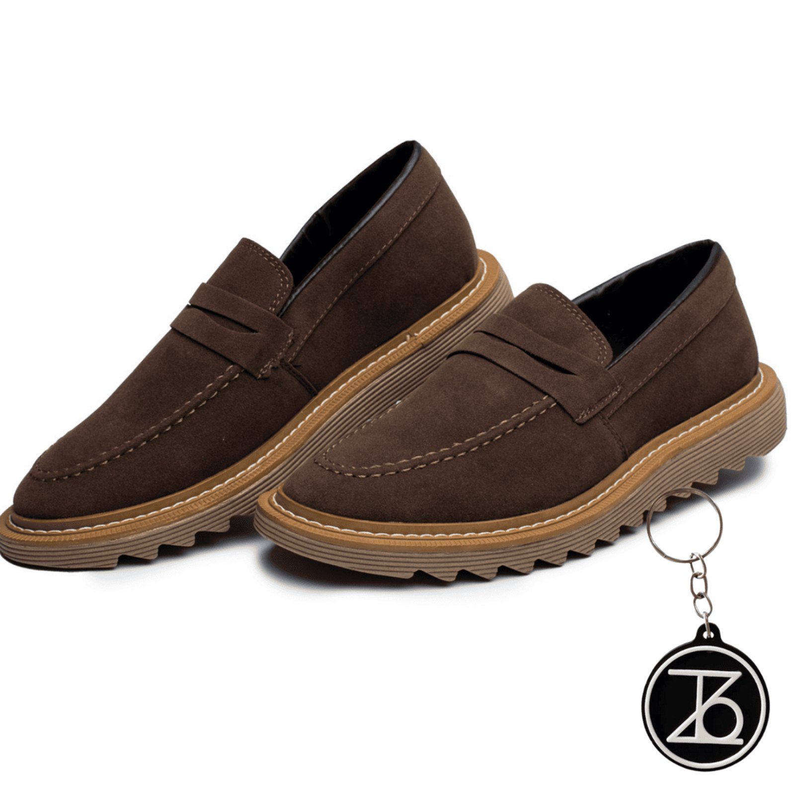 Sapato Social Oxford Giuseppe Confortável Masculino Social Brogue Evento + Brinde Chaveiro Thézb