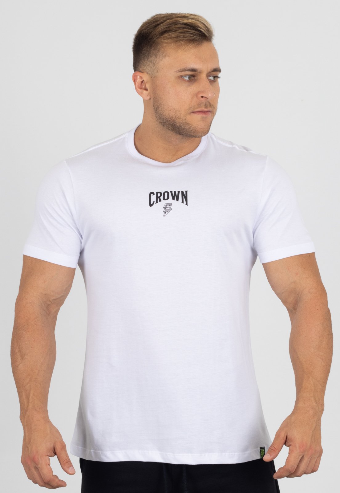 Camiseta Masculina Crown Training Treino Musculação
