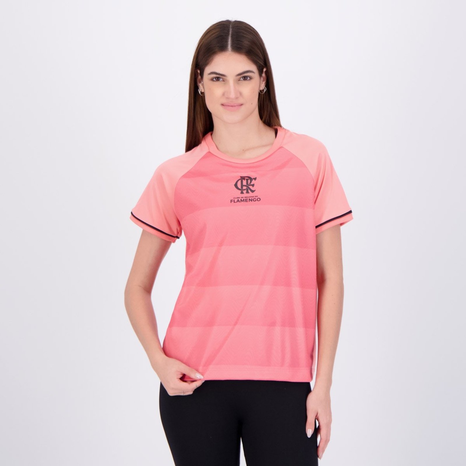 Camisa Flamengo Frequência Feminina Rosa