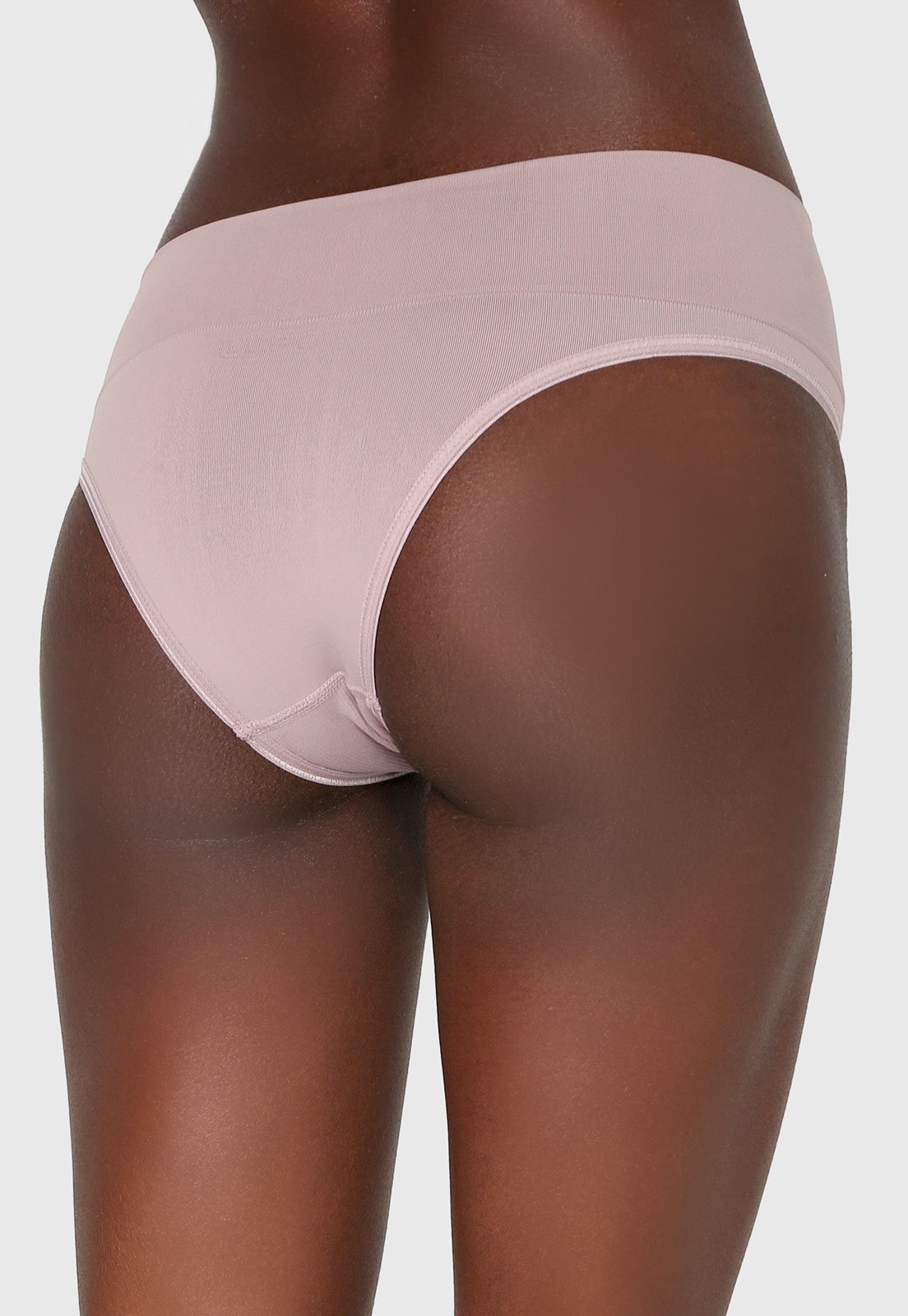 Vista 3 Calcinha Lupo Biquíni Loba Punho Soft rosa Lupo rosa