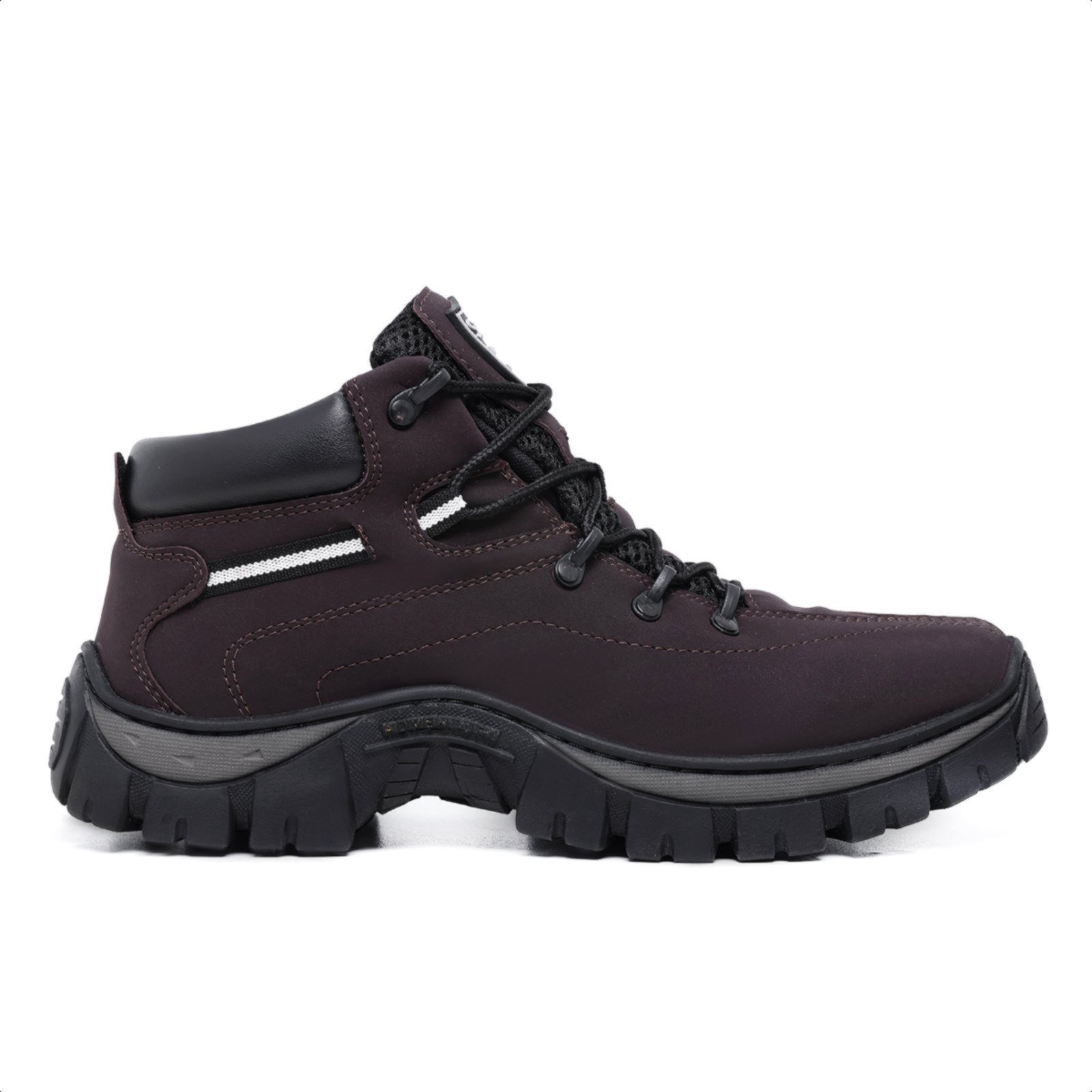Bota Cano Curto Masculina Coturno Adventure Tratorado Schiareli 2170 Marrom