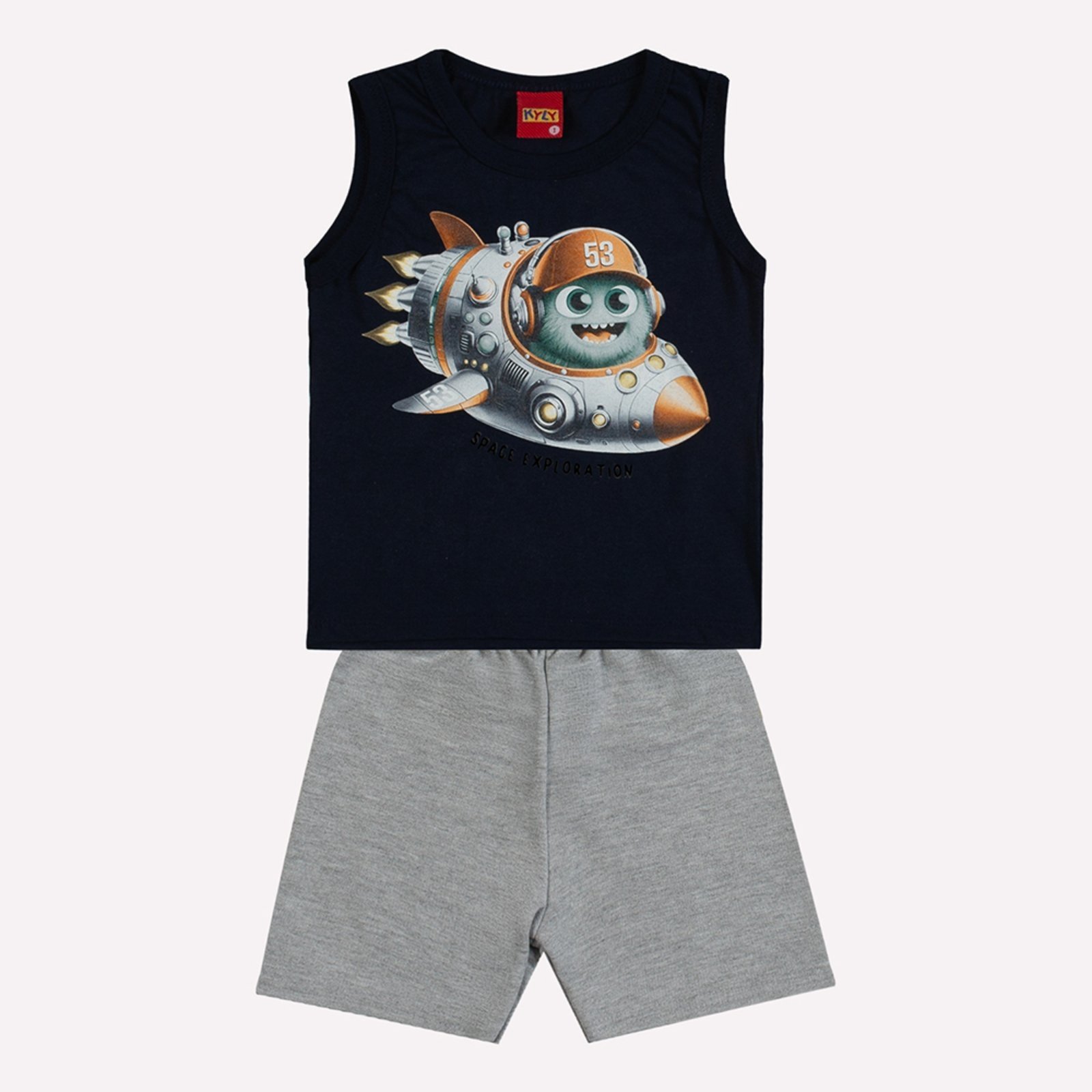 Infantil – Conjunto Menino em Algodão Kyly