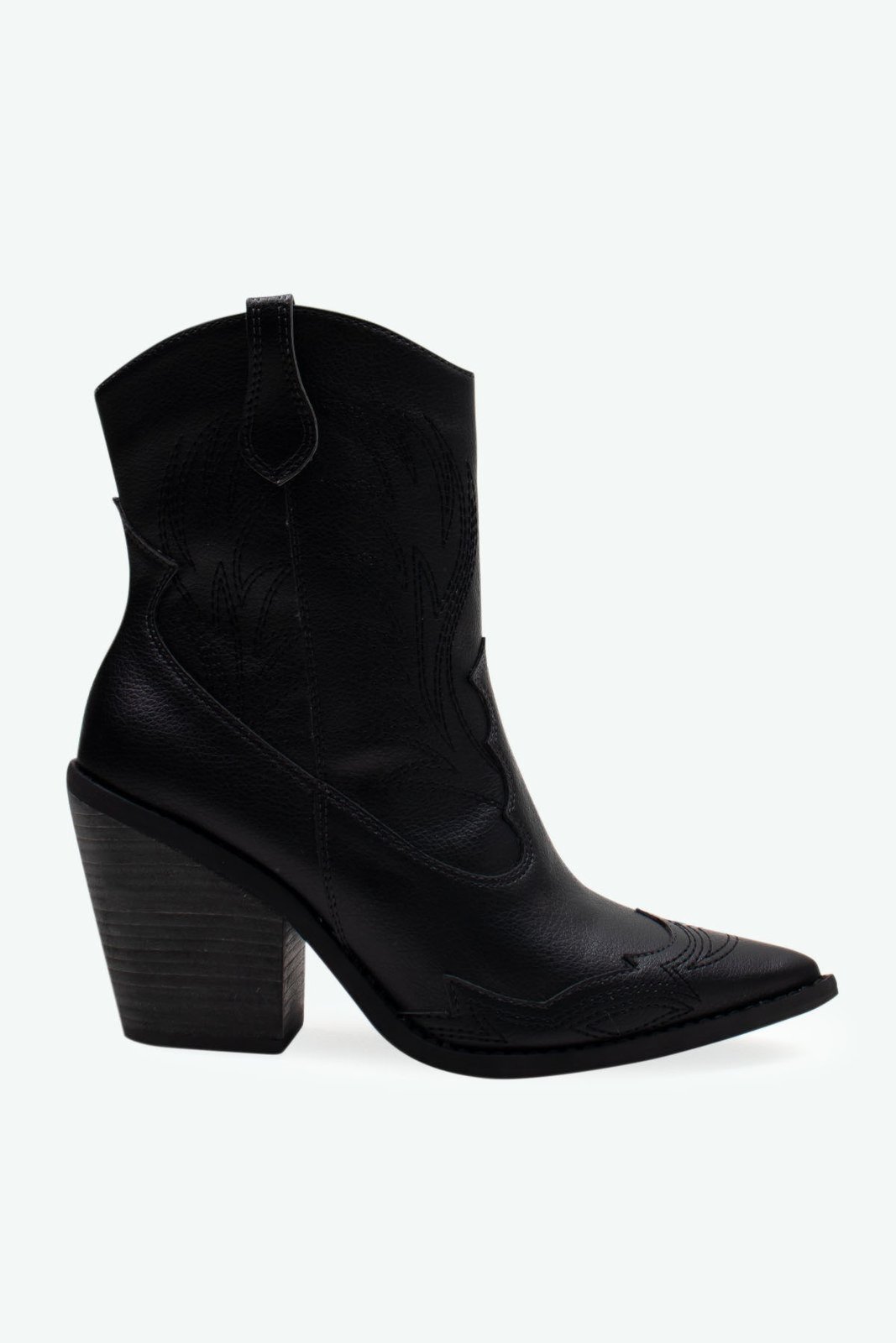 Bota Western Preto Suzana Santos