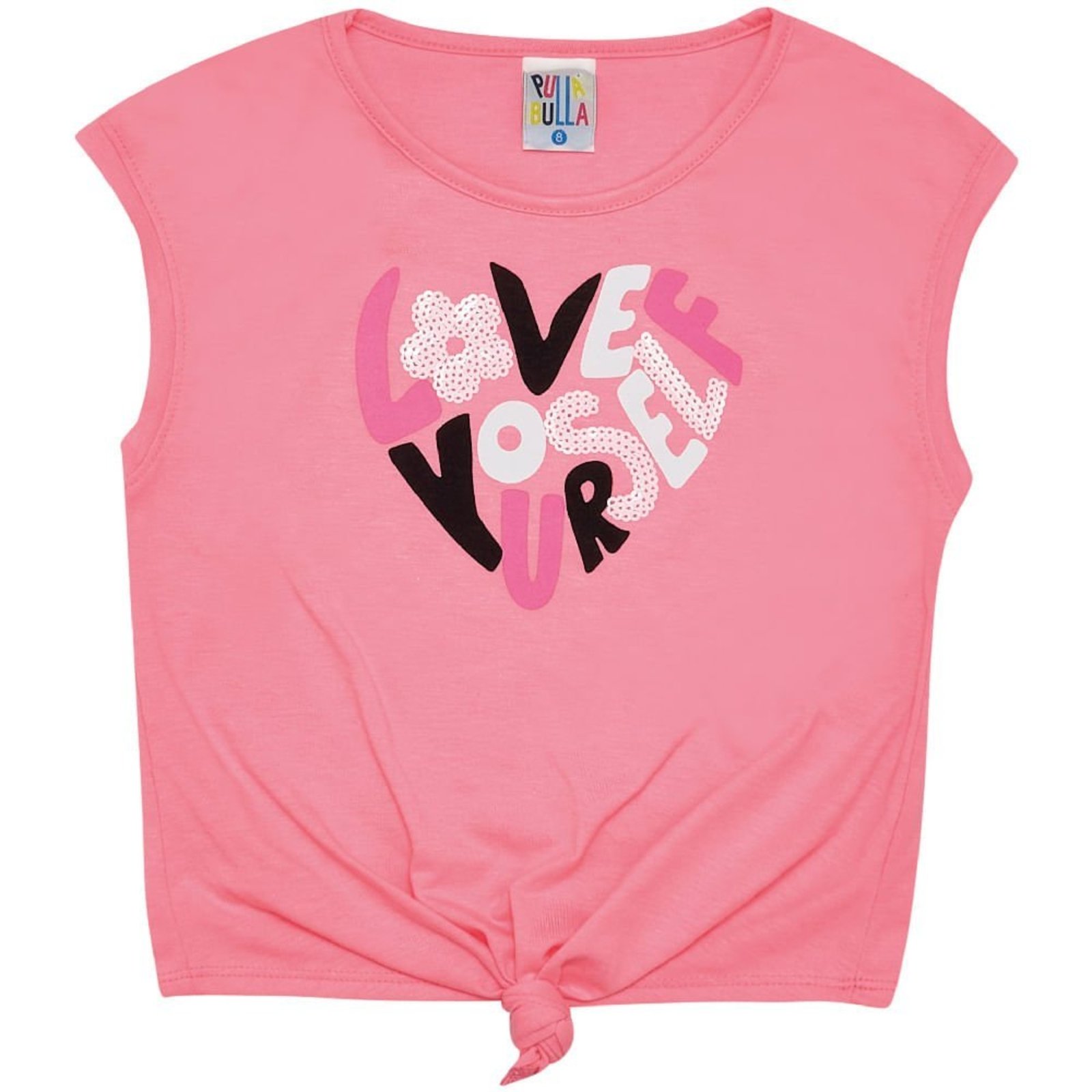 Infantil - Blusa Menina - Pink Lumi - 48401-1207