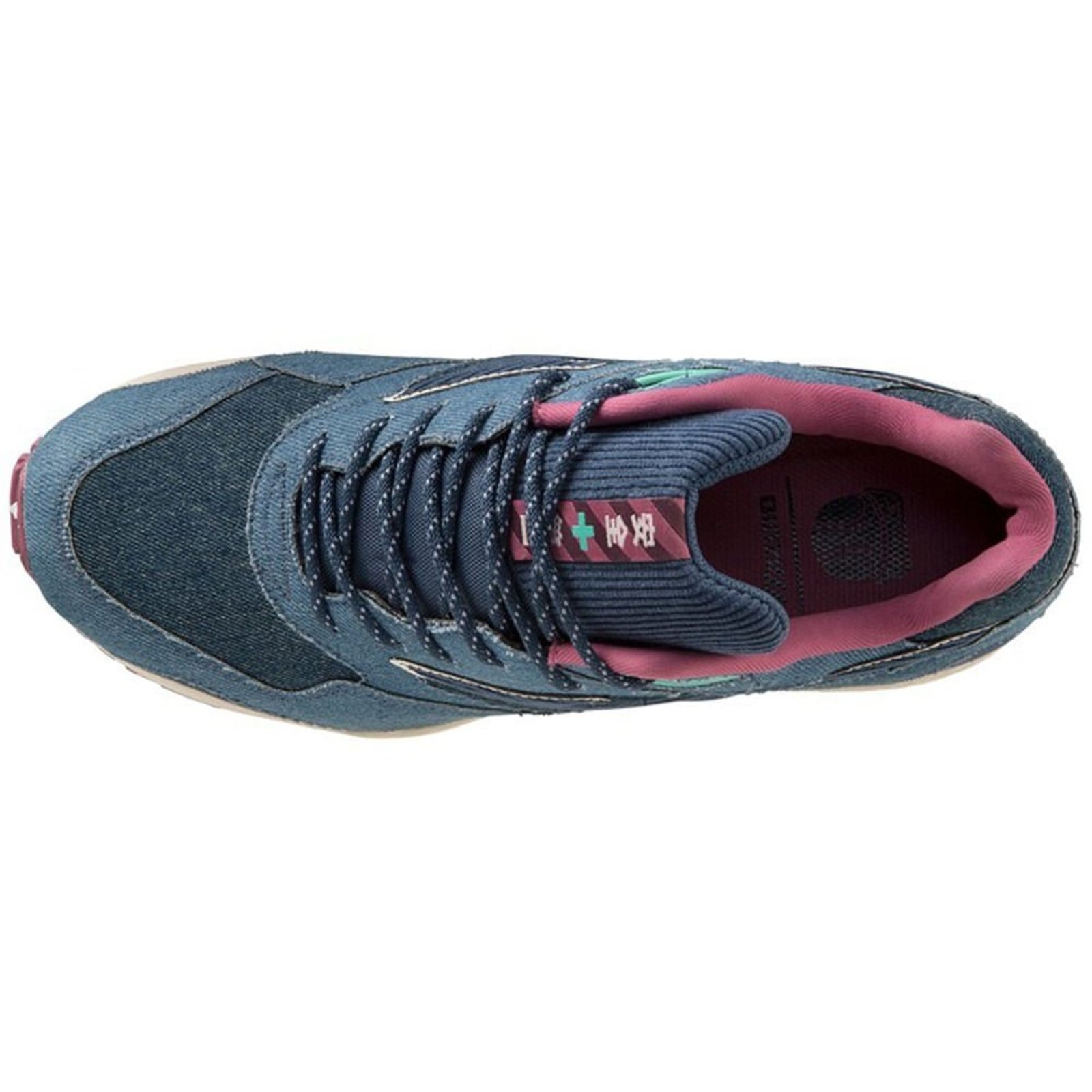 Vista 3 Tênis Unissex Mizuno Contender Nikka Pokka azul Mizuno azul