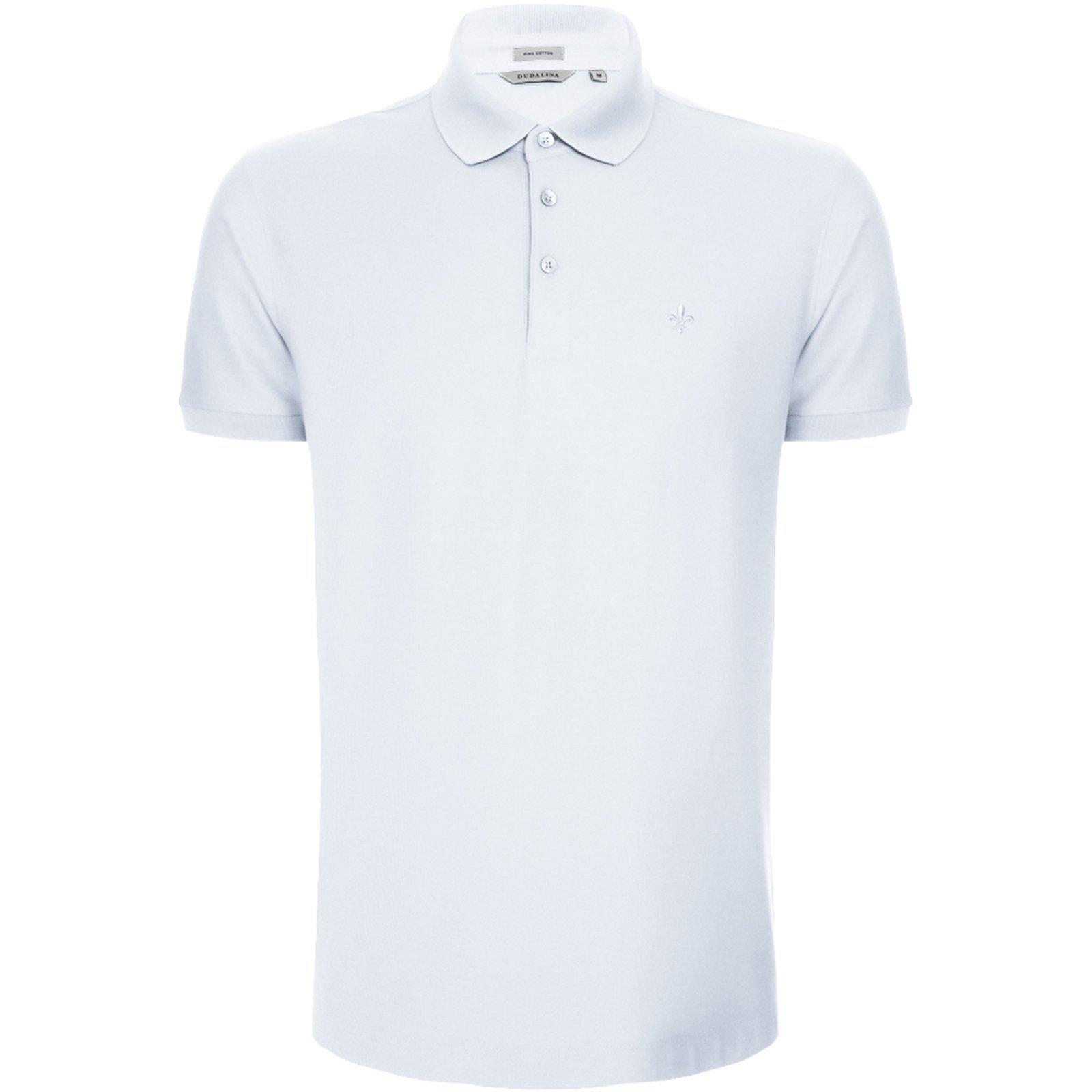 Camisa Polo Dudalina Ultrasoft Pr27 Branco Masculino