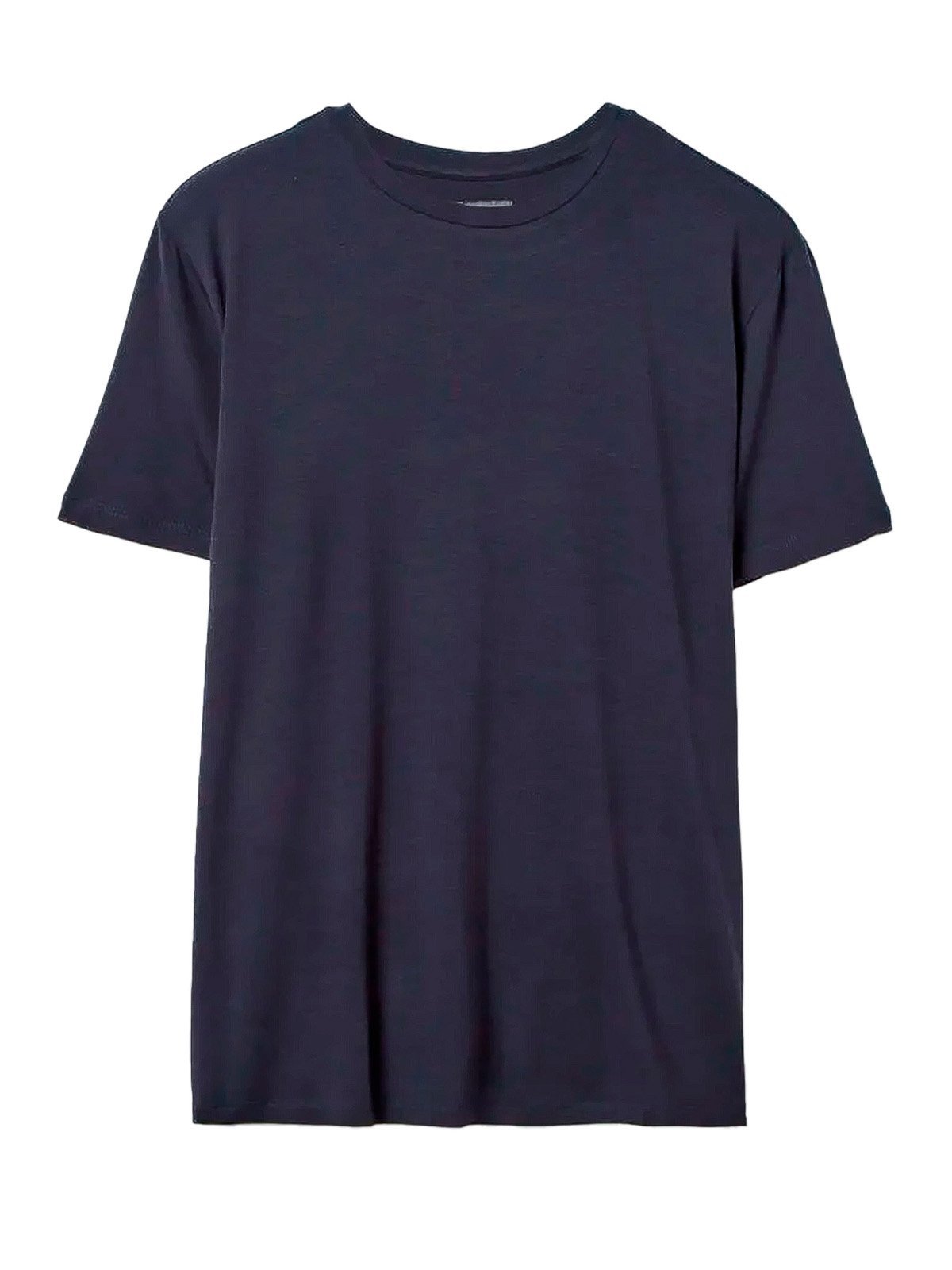 Camiseta Masculina Oficina Reserva Casual Move Modal Confortável Azul Marinho